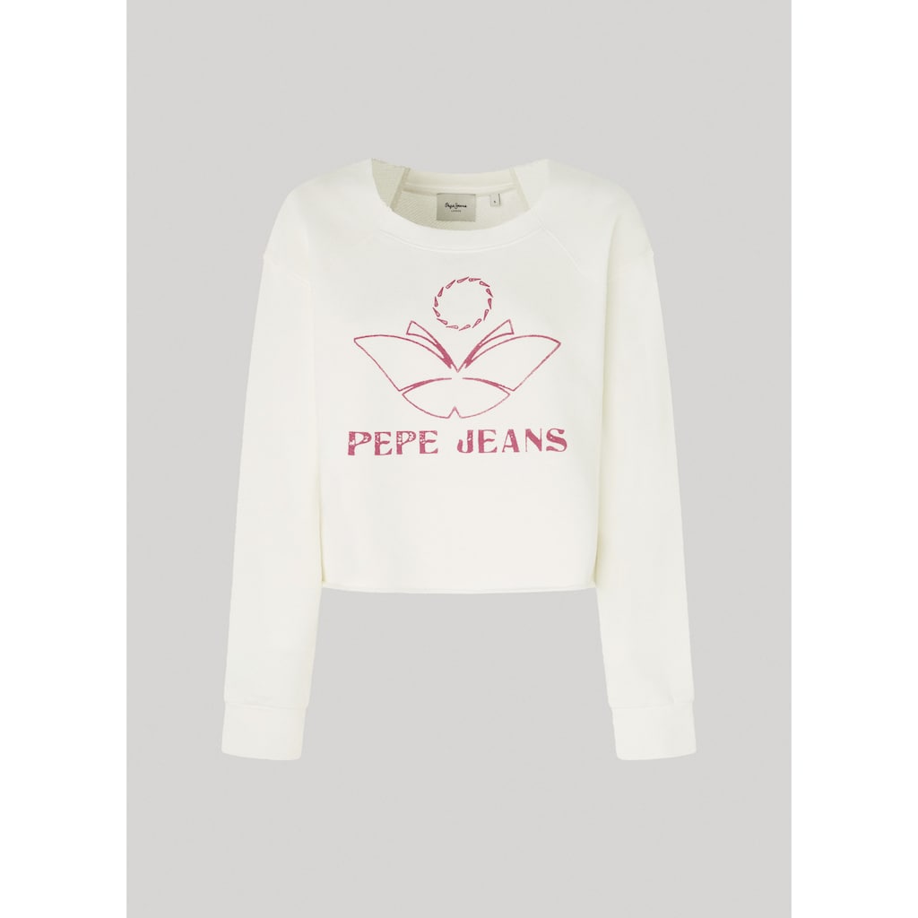 Pepe Jeans Sweatshirt »LORELAI«, in kurzer Boxy-Form
