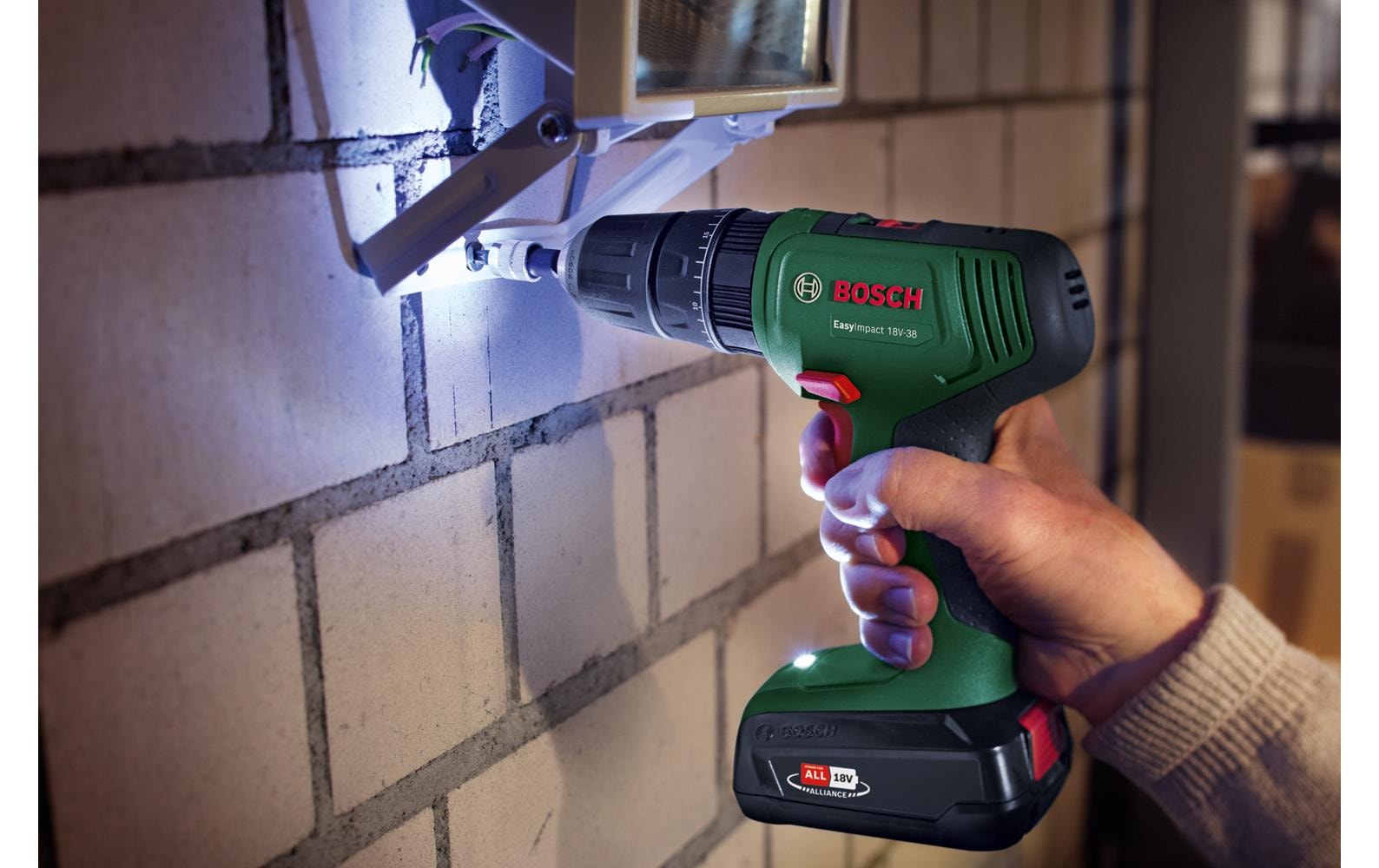 BOSCH Akku-Schlagbohrmaschine »EasyImpact 18 V-38«