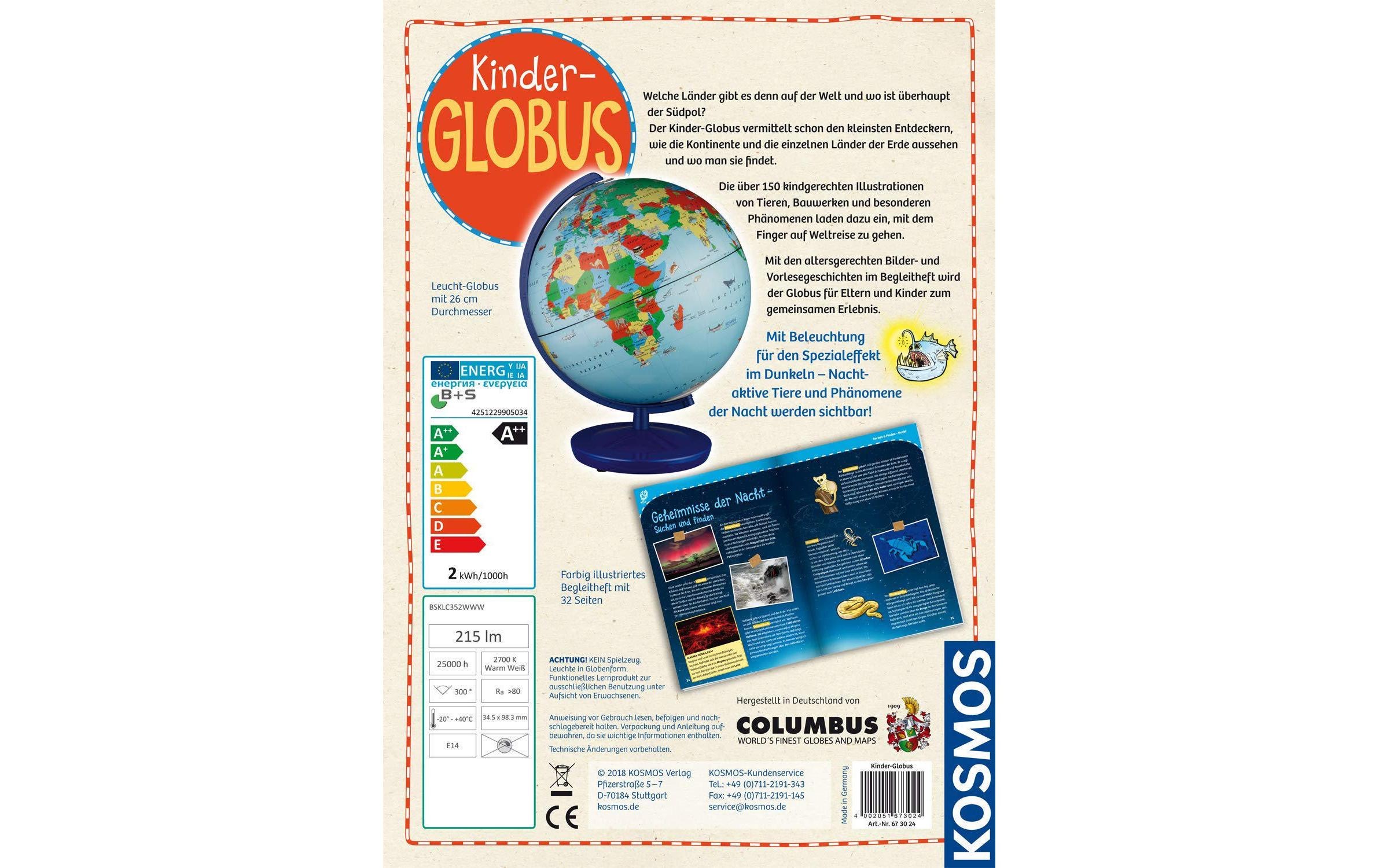 Kosmos Experimentierkasten »Globus Astronomie Kinder«