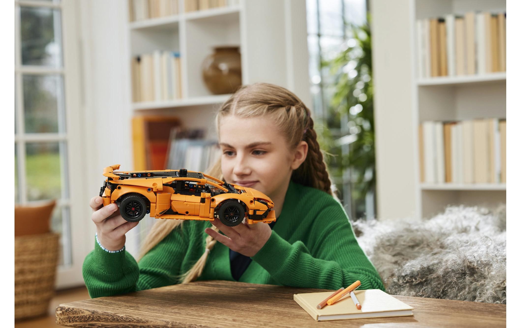 LEGO® Konstruktionsspielsteine »Lamborghini Huracán Tecnica Orange (42196), LEGO Technic« Exklusives Set; Made in Europe