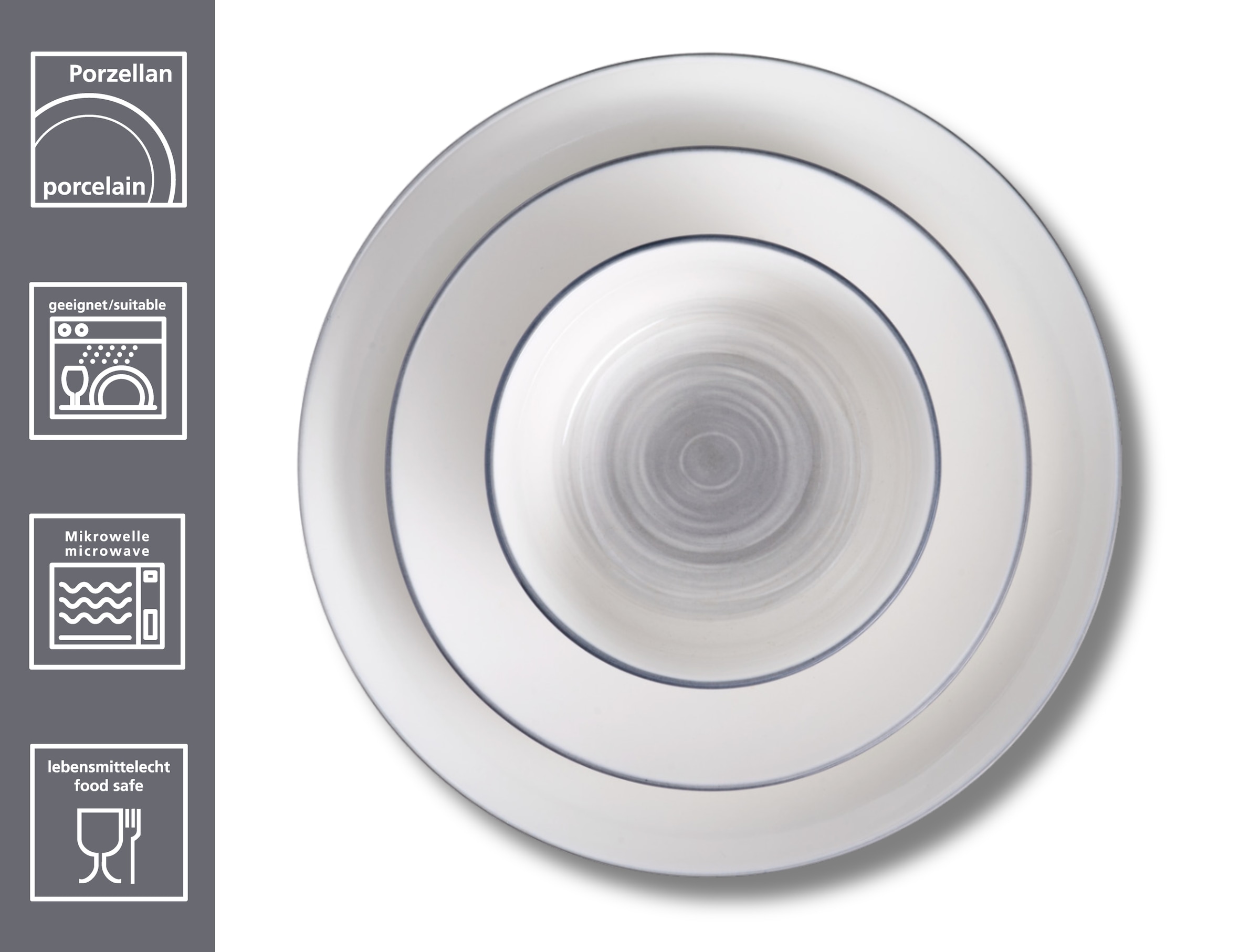 Ritzenhoff & Breker Service combiné »Luna« Aquarell-Stil