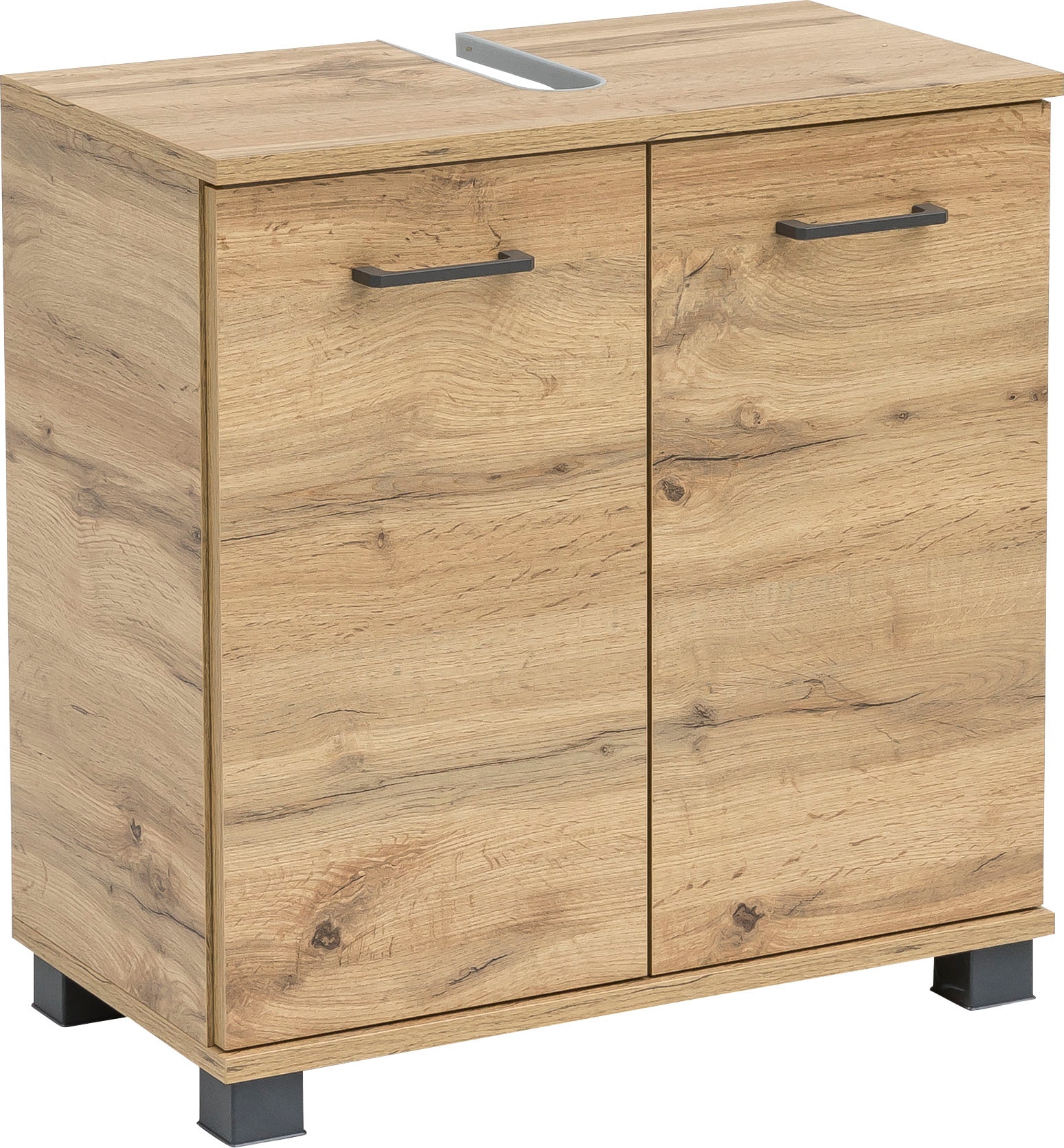Image of Schildmeyer Waschbeckenunterschrank "Nora, Waschbeckenunterschrank, Made in Germany, B: 60 cm" Solide Verarbeitung - Dieses Produkt ist in Deutschland gefertigt