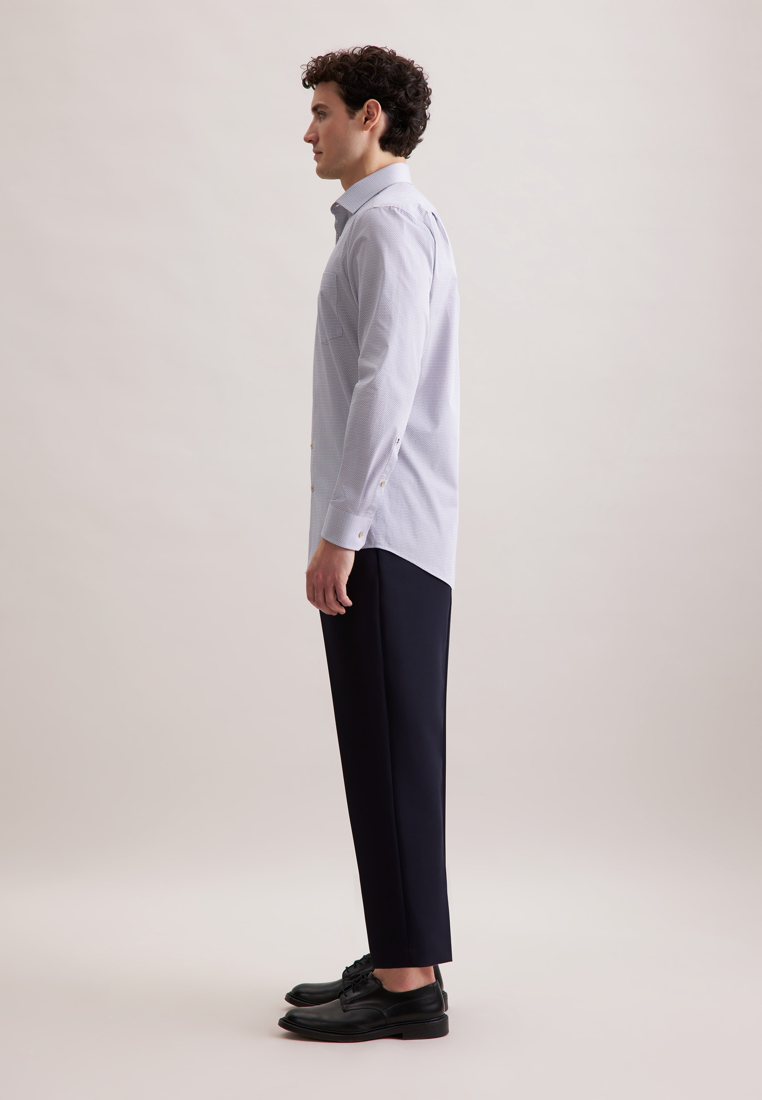 seidensticker Chemise d'affaires »Regular« Regular 1/1 Kentkragen Druck