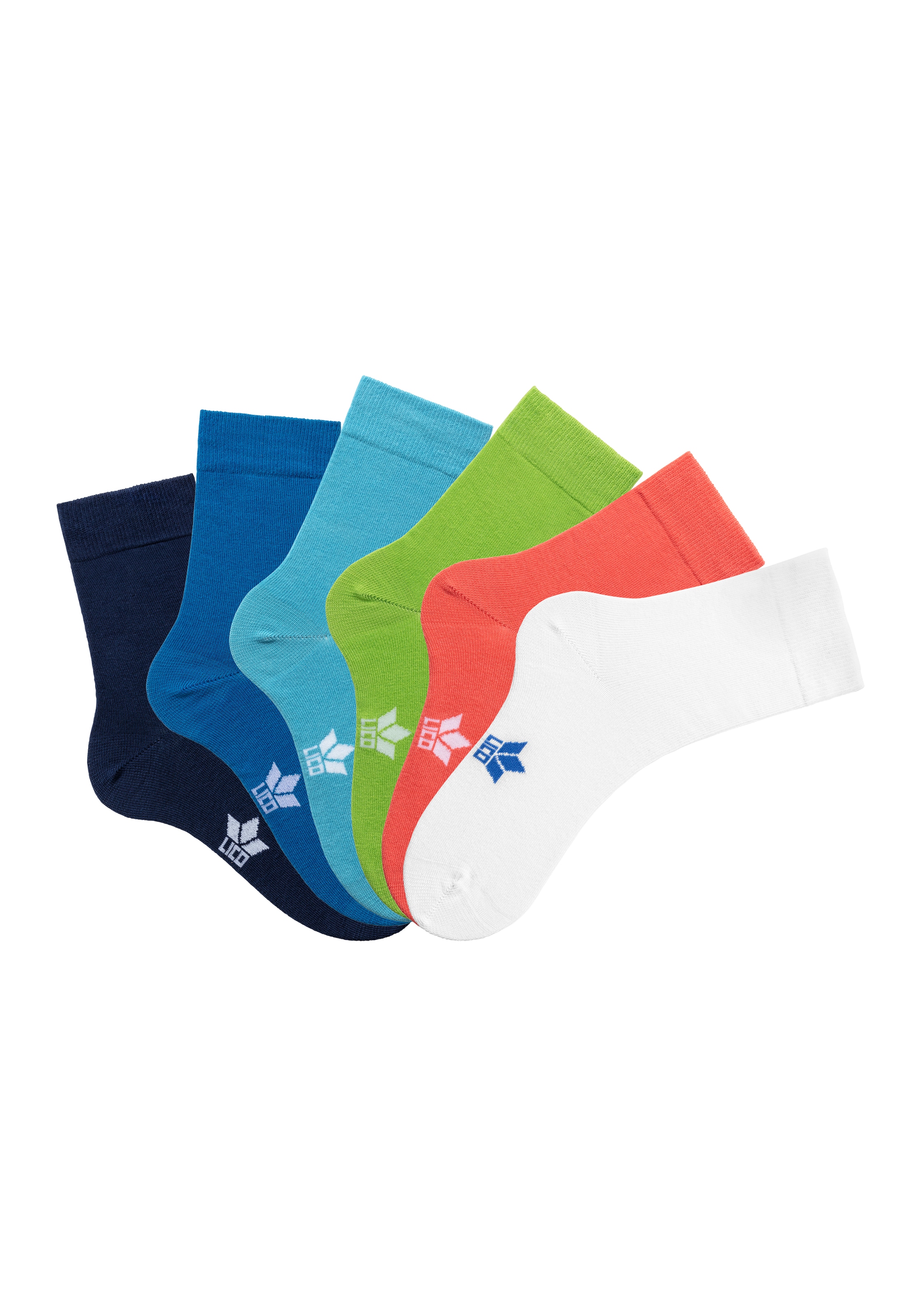 Image of Lico Freizeitsocken, (6 Paar), in bunter Farbkombi bei Ackermann Versand Schweiz