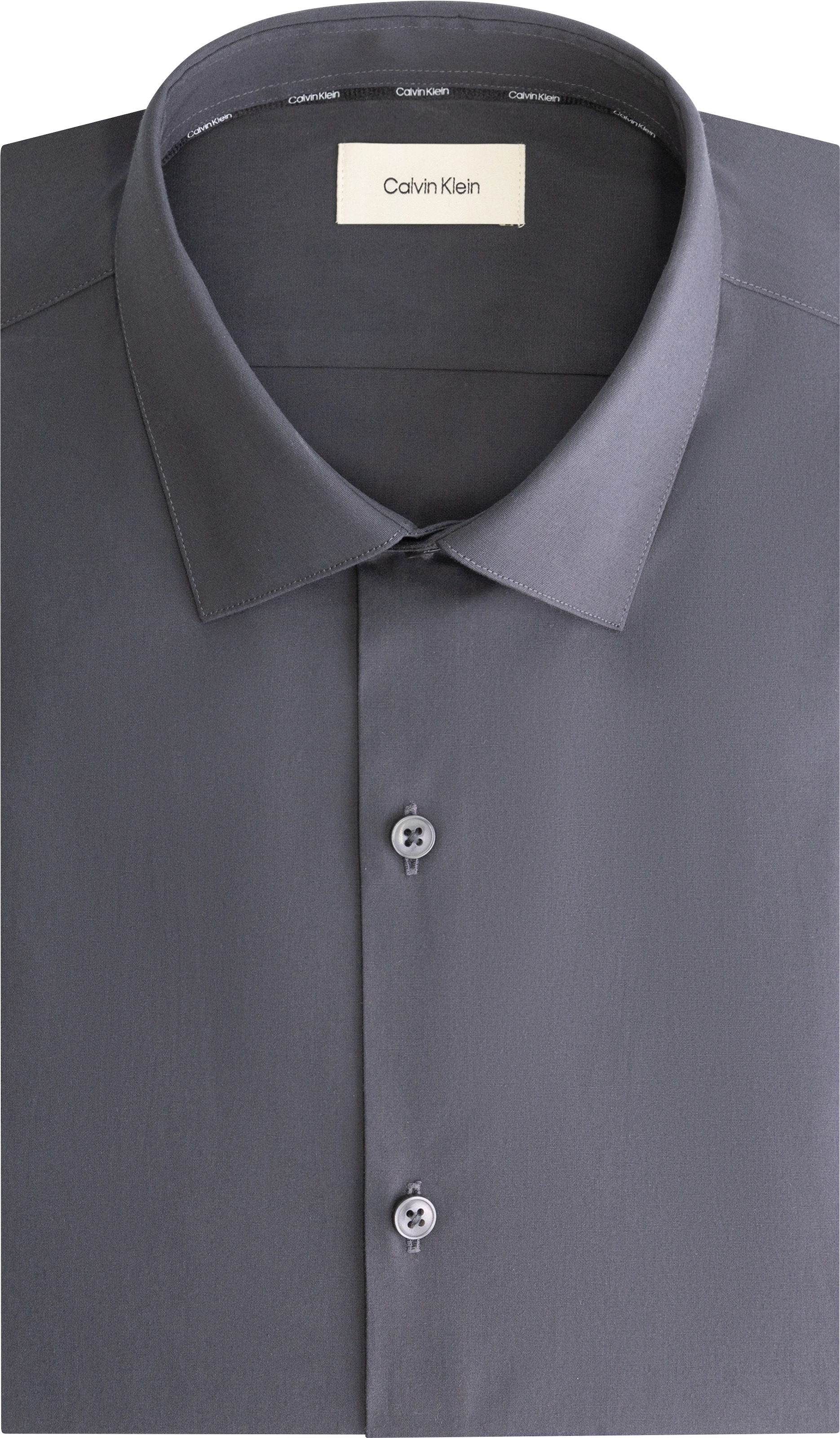Image of Calvin Klein Businesshemd "SLIM ESSENTIALS POPLIN STR SLD" Hemdkragen, slim fit