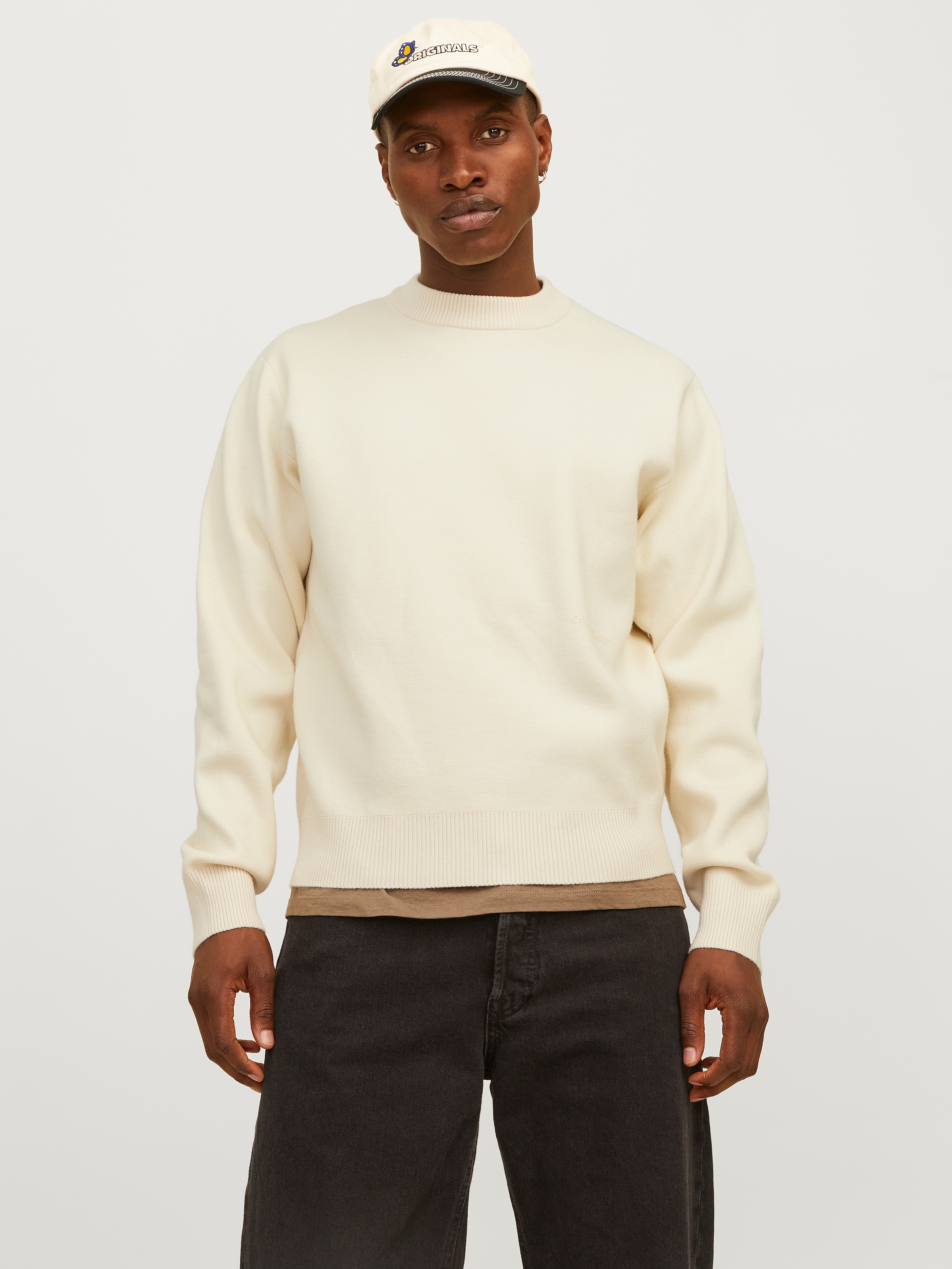 Rundhalspullover »JORVESTERBRO KNIT CREW NECK SN«