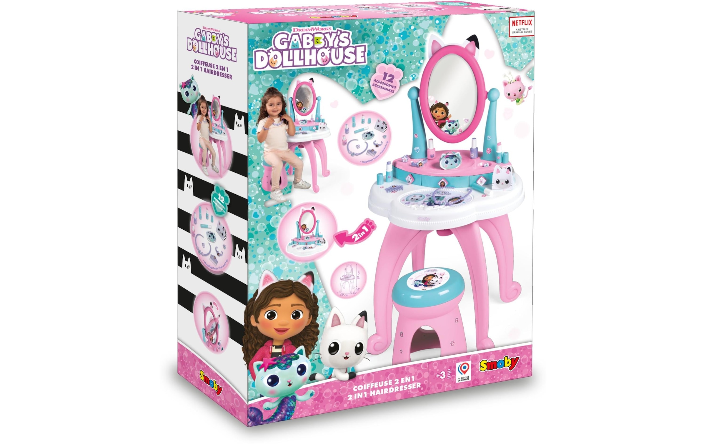 Smoby Frisier- & Schminkkopf »Gabbys Dollhouse«