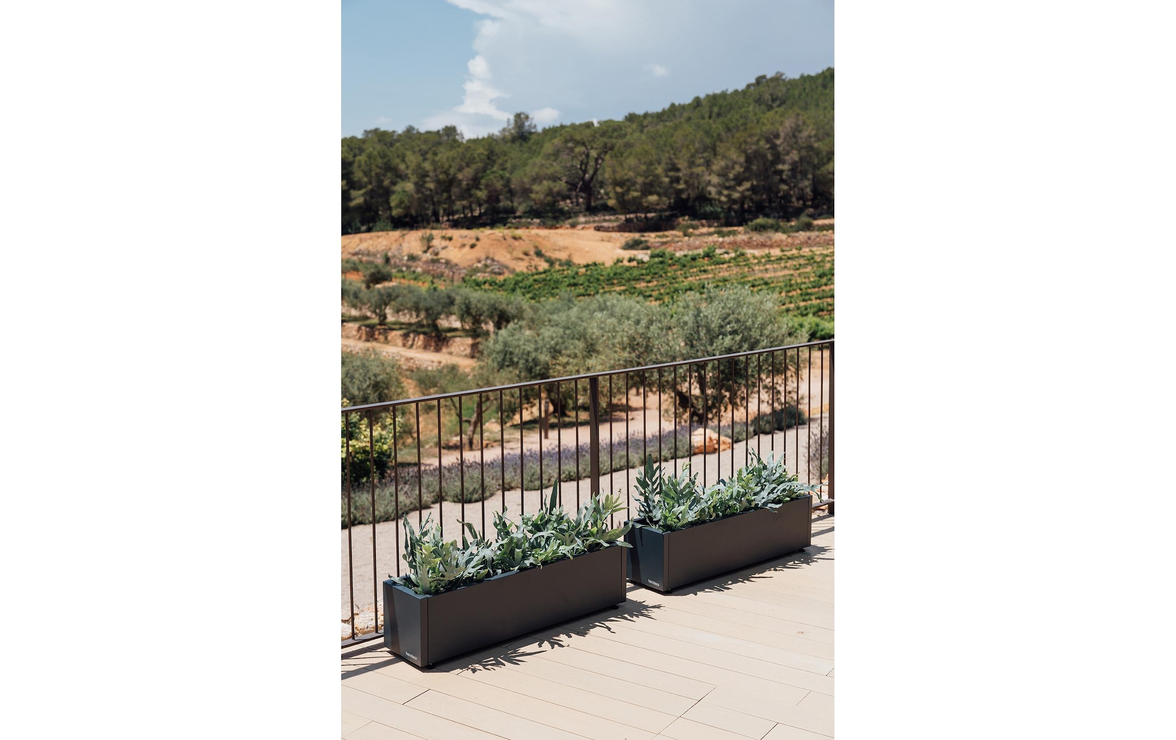 Herstera Garden Pflanzkübel »Metall 80 x 25 x 25 cm«