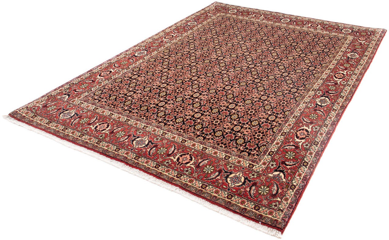 Image of morgenland Orientteppich »Perser - Nomadic - 250 x 170 cm - dunkelblau«, rechteckig, 10 mm Höhe, Wohnzimmer, Handgeknüpft, Einzelstück mit Zertifikat bei Ackermann Versand Schweiz