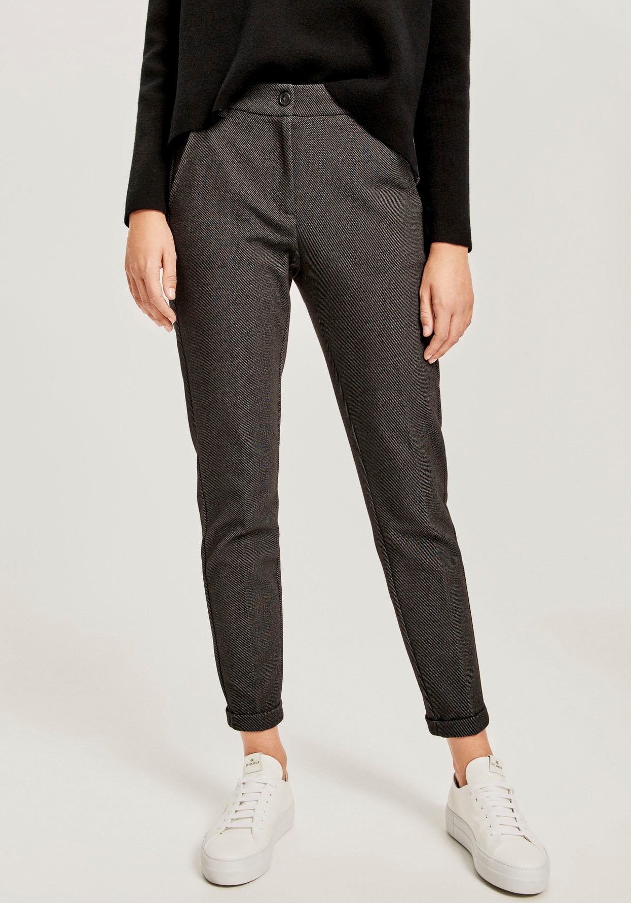 Image of OPUS 7/8-Hose »Melina«, mit kleinem Aufschlag am Saum bei Ackermann Versand Schweiz