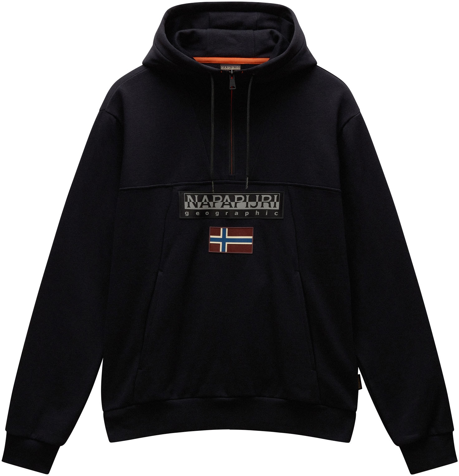 Napapijri Kapuzensweatshirt »BURGEE« Regular fit mit Kapuze