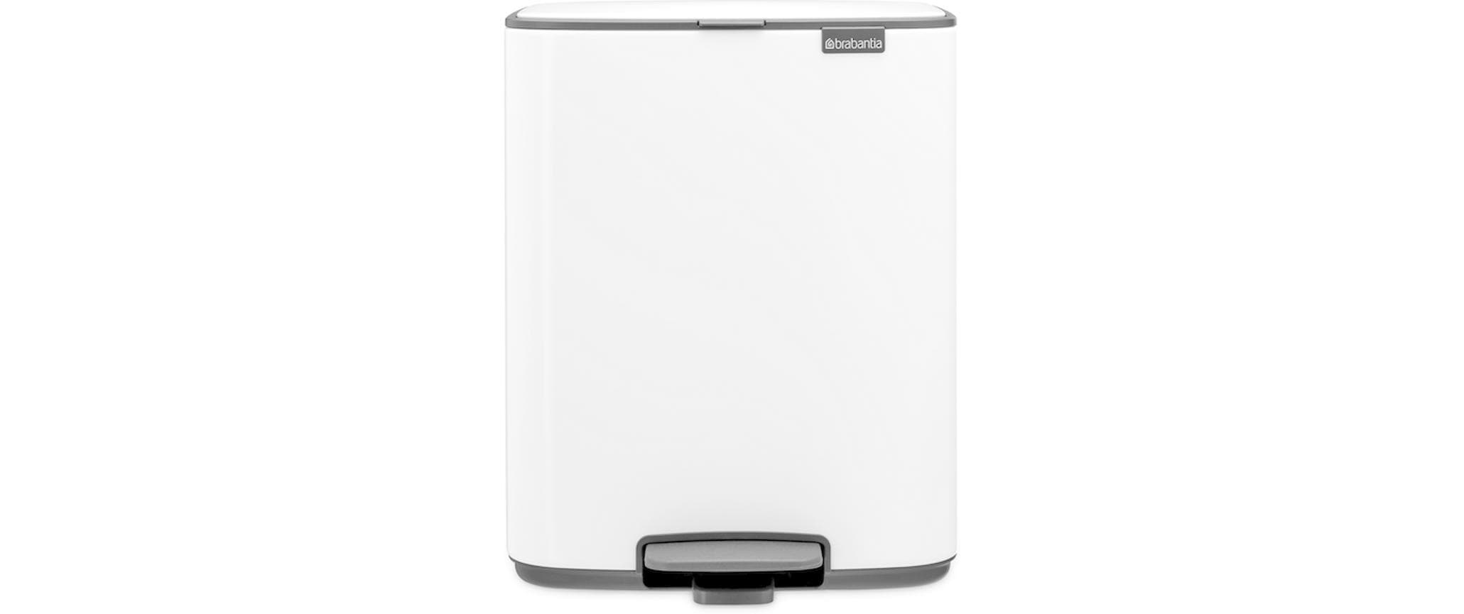 Brabantia Treteimer Bo 12 Liter weiß (236907)