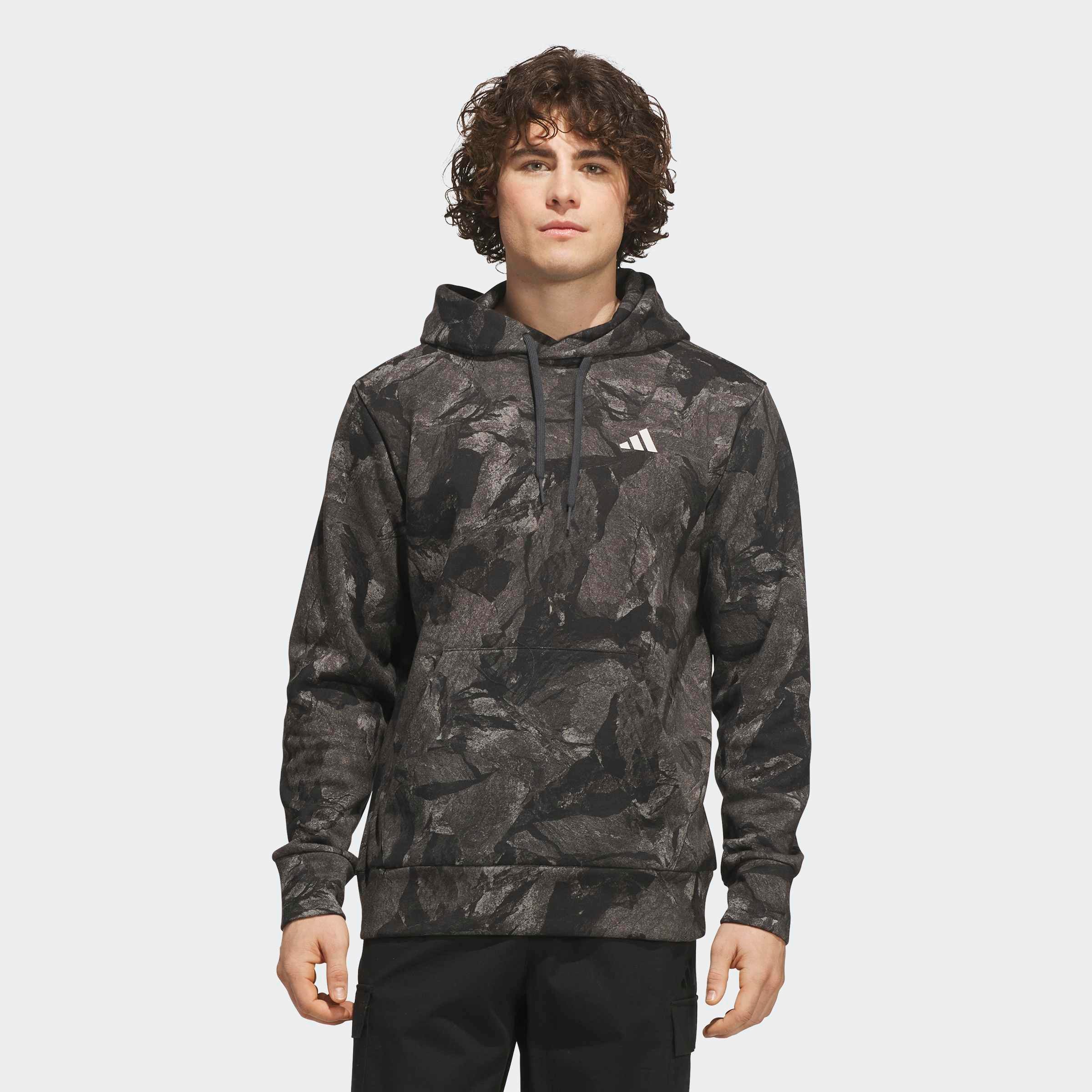 Image of adidas Sportswear Kapuzensweatshirt "CAMO AOP GRAFIK HOODIE", mit Rundhalsausschnitt, in normaler Länge