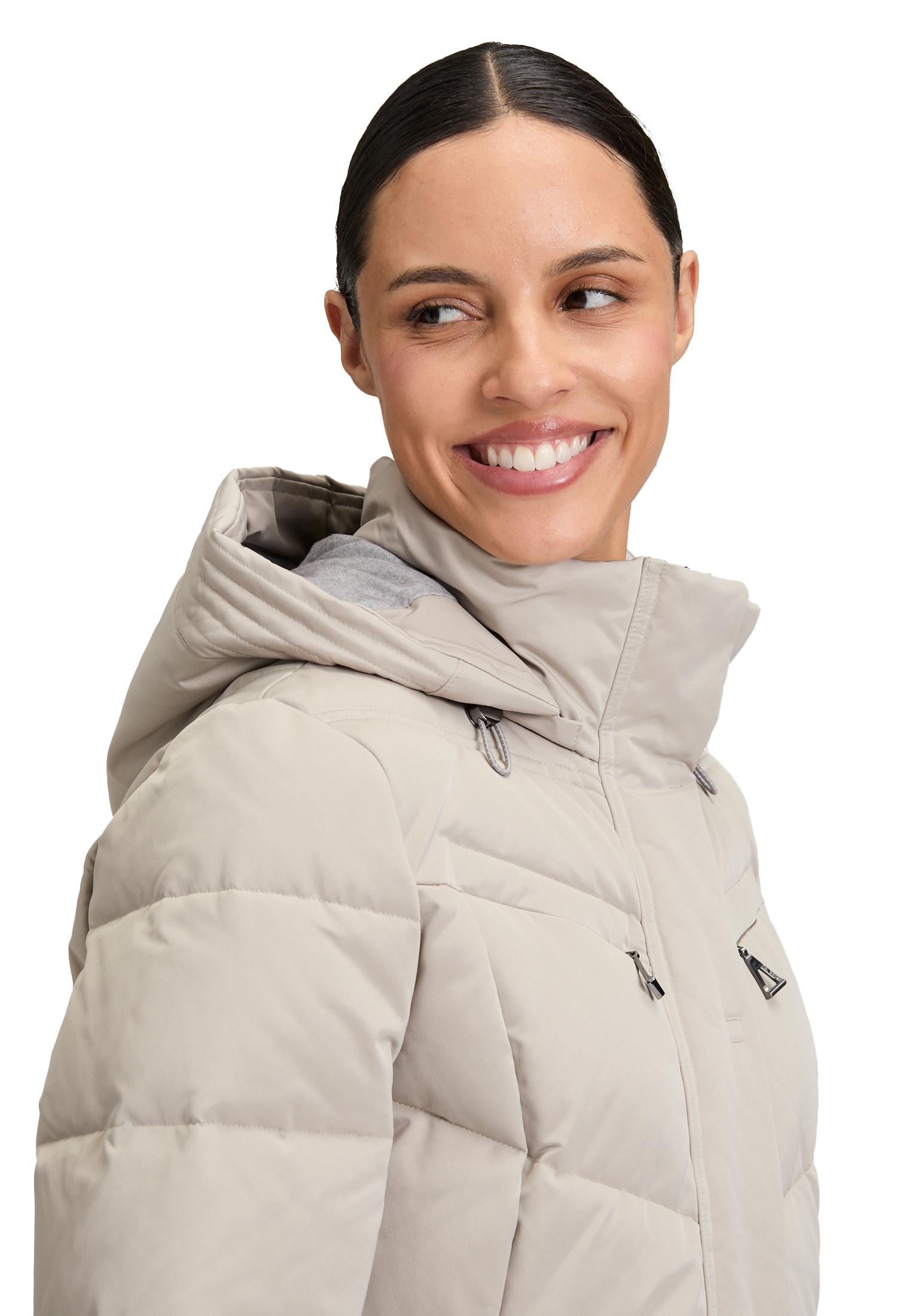 Gil Bret Steppjacke, mit Kapuze, mit Kapuze