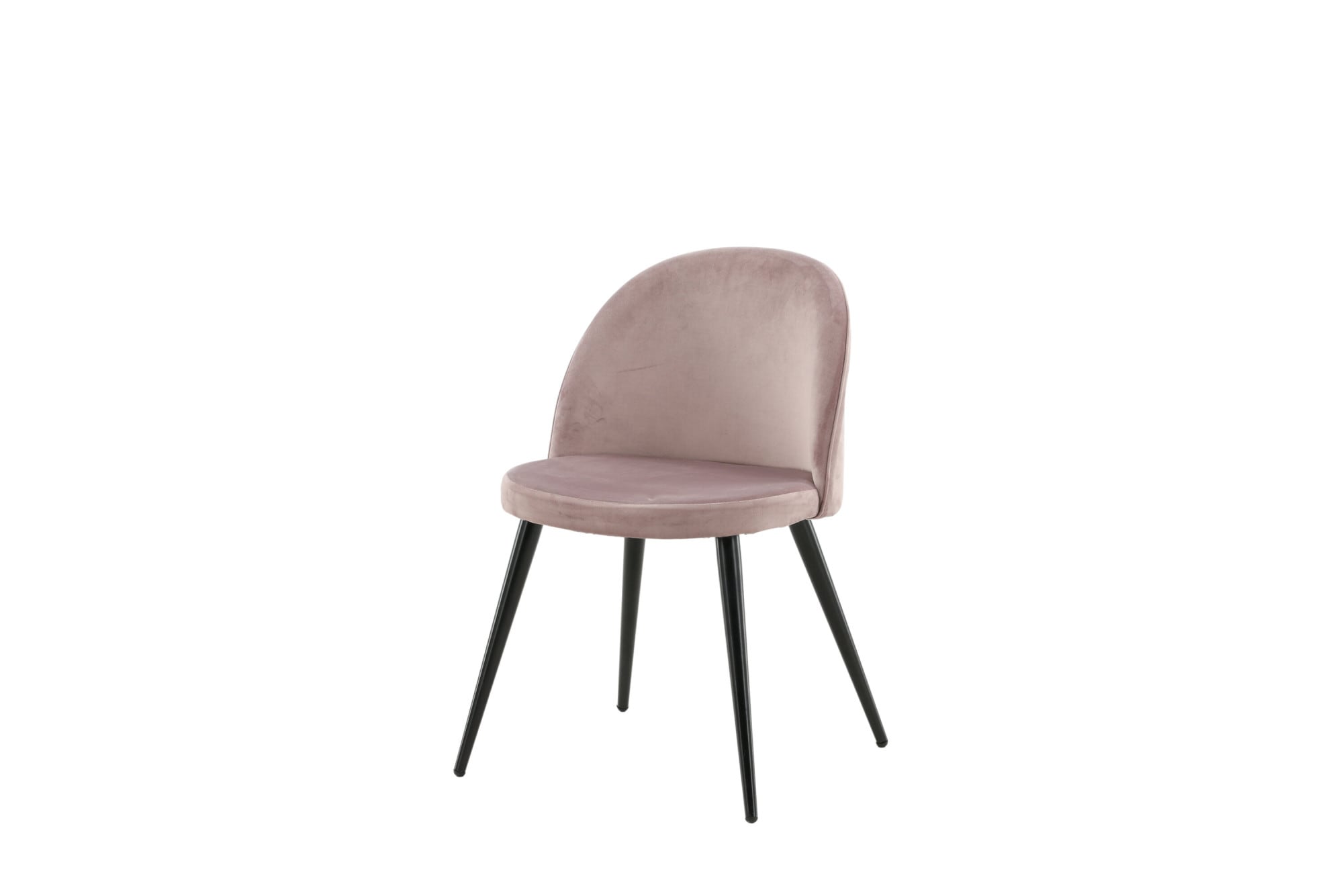 Venture Home Chaise de salle à manger »Velvet, 2er-Set Esszimmerstühle in Meerblau-Samt, 150 kg belastbar« () 2 cuischaise rembourrée, revêtement doux, pieds en métal, arrondi
