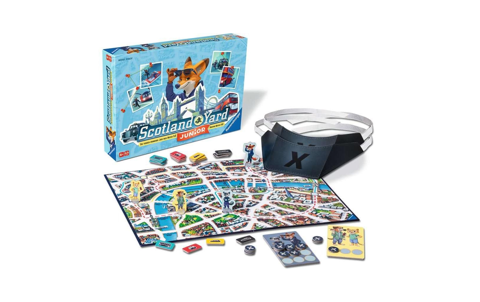Ravensburger Spiel »Scotland Yard Junior D/F/I/NL/EN/E«, (1 tlg.)
