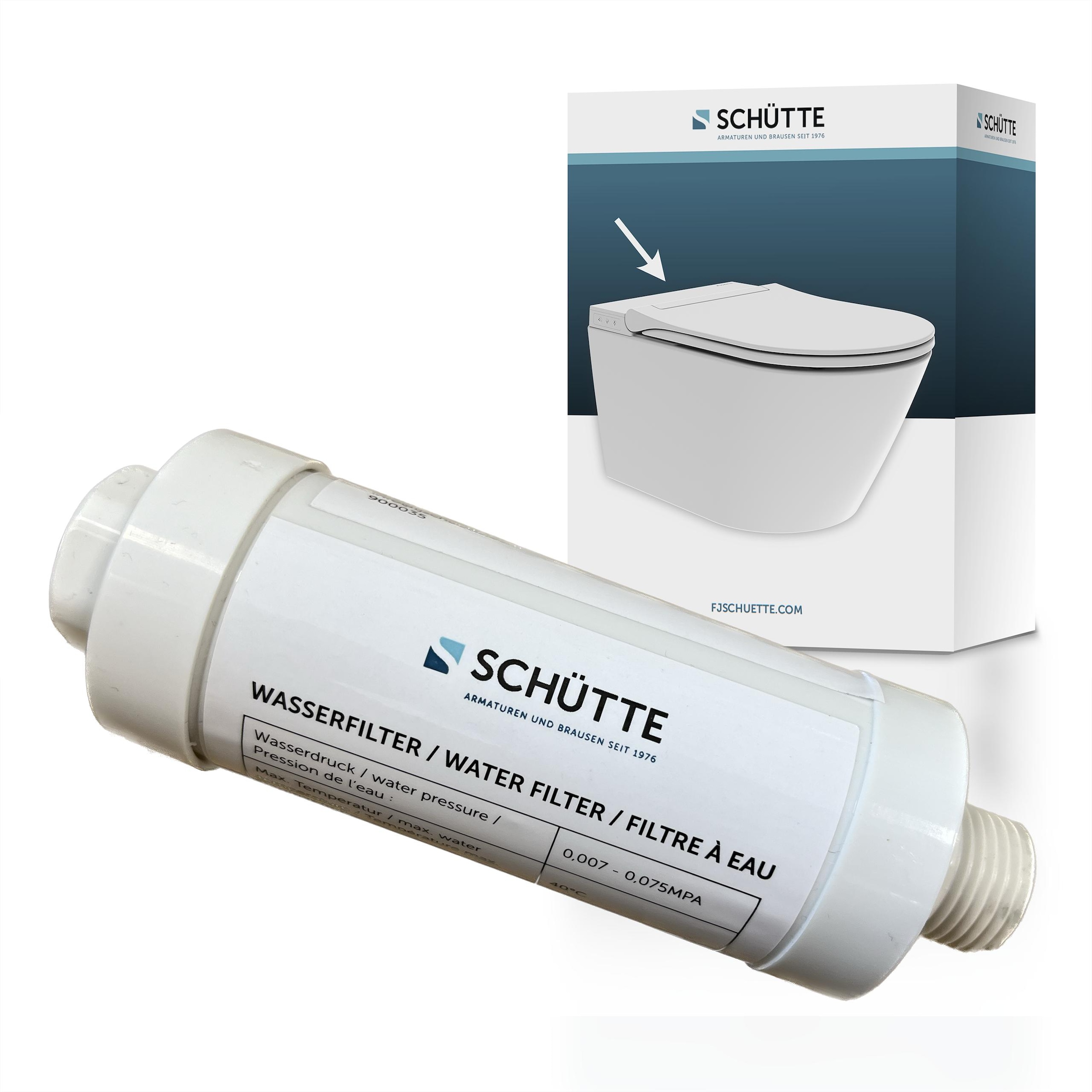 Image of Schütte Kalk- und Wasserfilter "CESARI" 1/2", geeignet für Schütte Dusch-WC