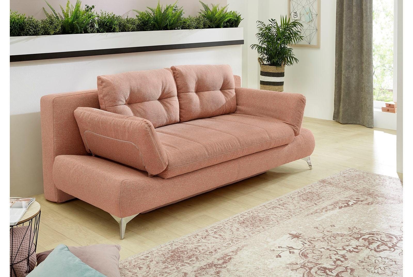 Jockenhöfer Gruppe Schlafsofa »Mats« mit verstellbaren Armlehnen, Bettfunktion und Bettkasten