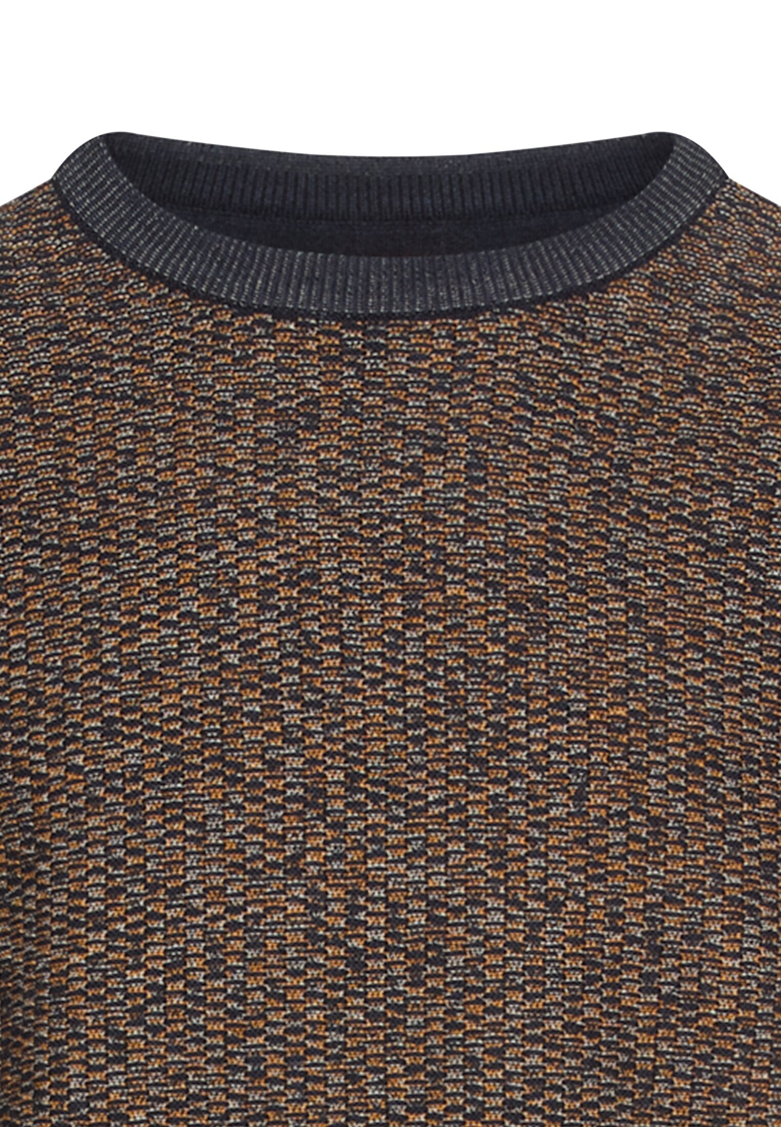 camel active Pull en tricot mit strukturierter Oberfläche