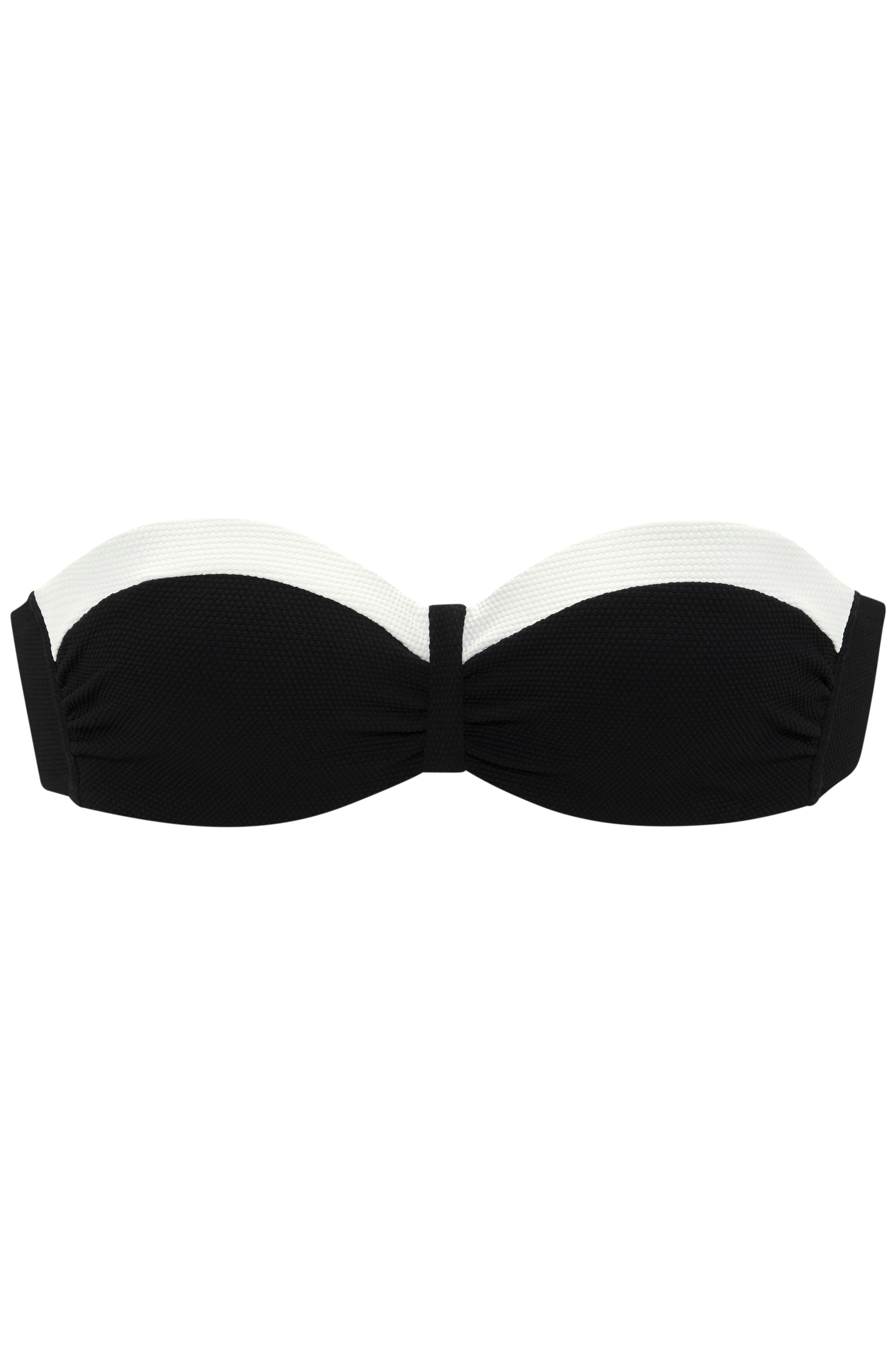 LASCANA Bügel-Bandeau-Bikini-Top »Chic« aus eleganter Strukturware