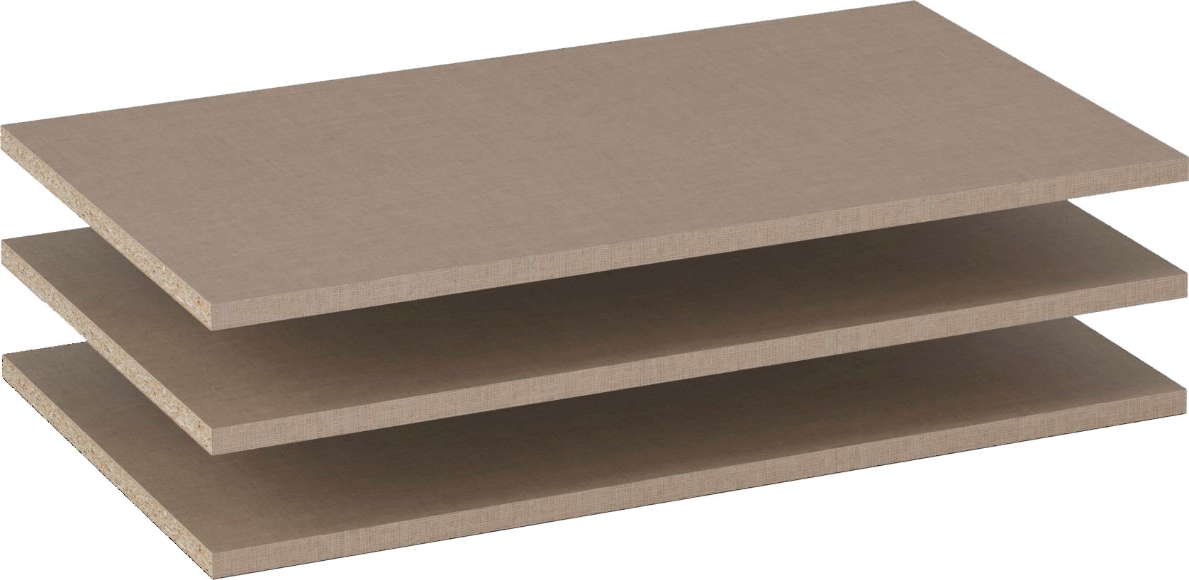 rauch Einlegeboden »Zubehör für Schränke der Serie MINOSA Schranktiefe 41 bzw. 48 cm« 2er-Set Breite 66 cm, Tiefe 37 cm