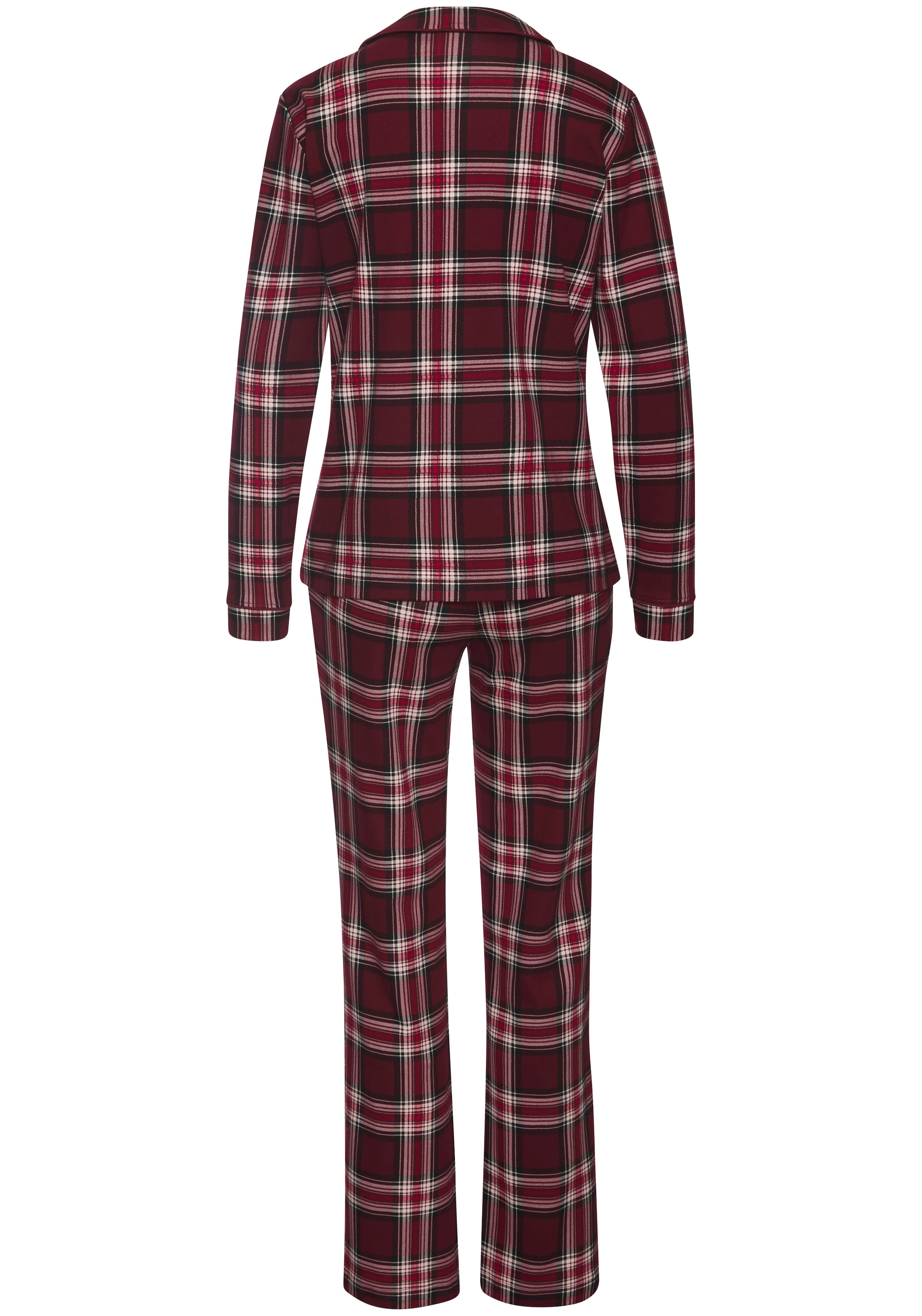 LASCANA Pyjama, (Set, 3-teilig), incl. Schlafmaske