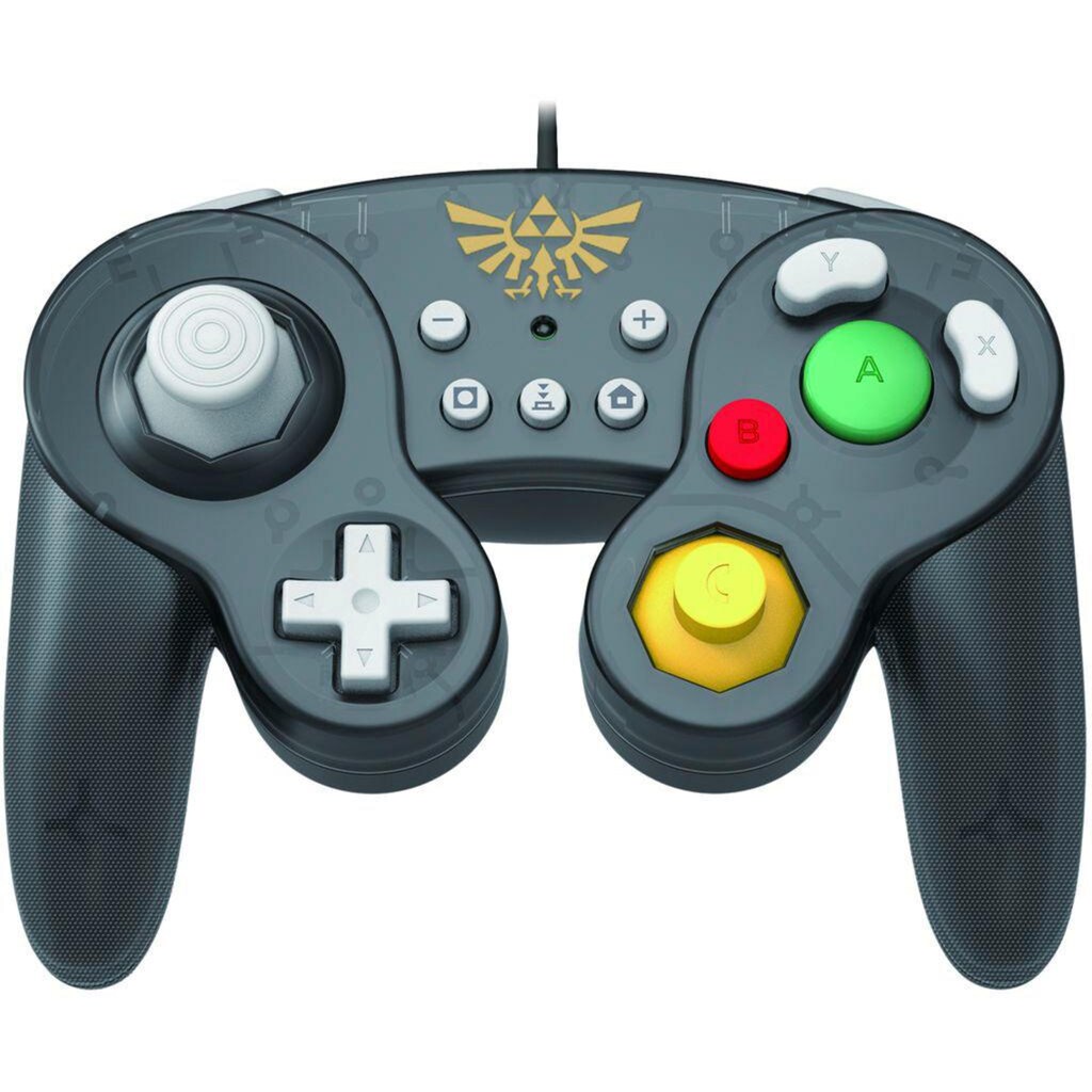 Hori Gamepad »Smash Bros. The Legend of Zelda GameCube-Controller/«