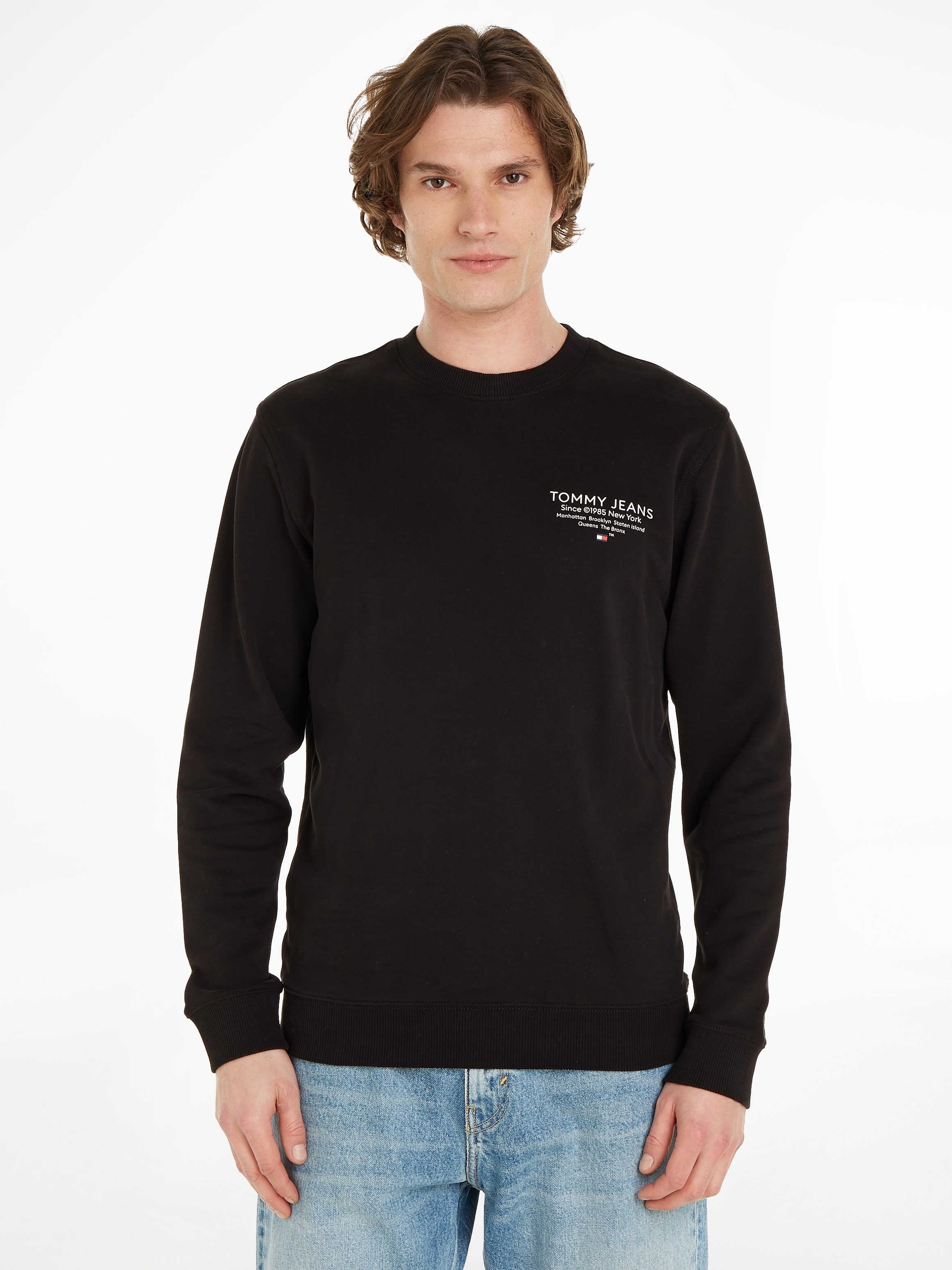 Tommy Jeans Sweatshirt »TJM REG ESSENTIAL GRAPHIC CREW«, mit Tommy Jeans Aufdruck