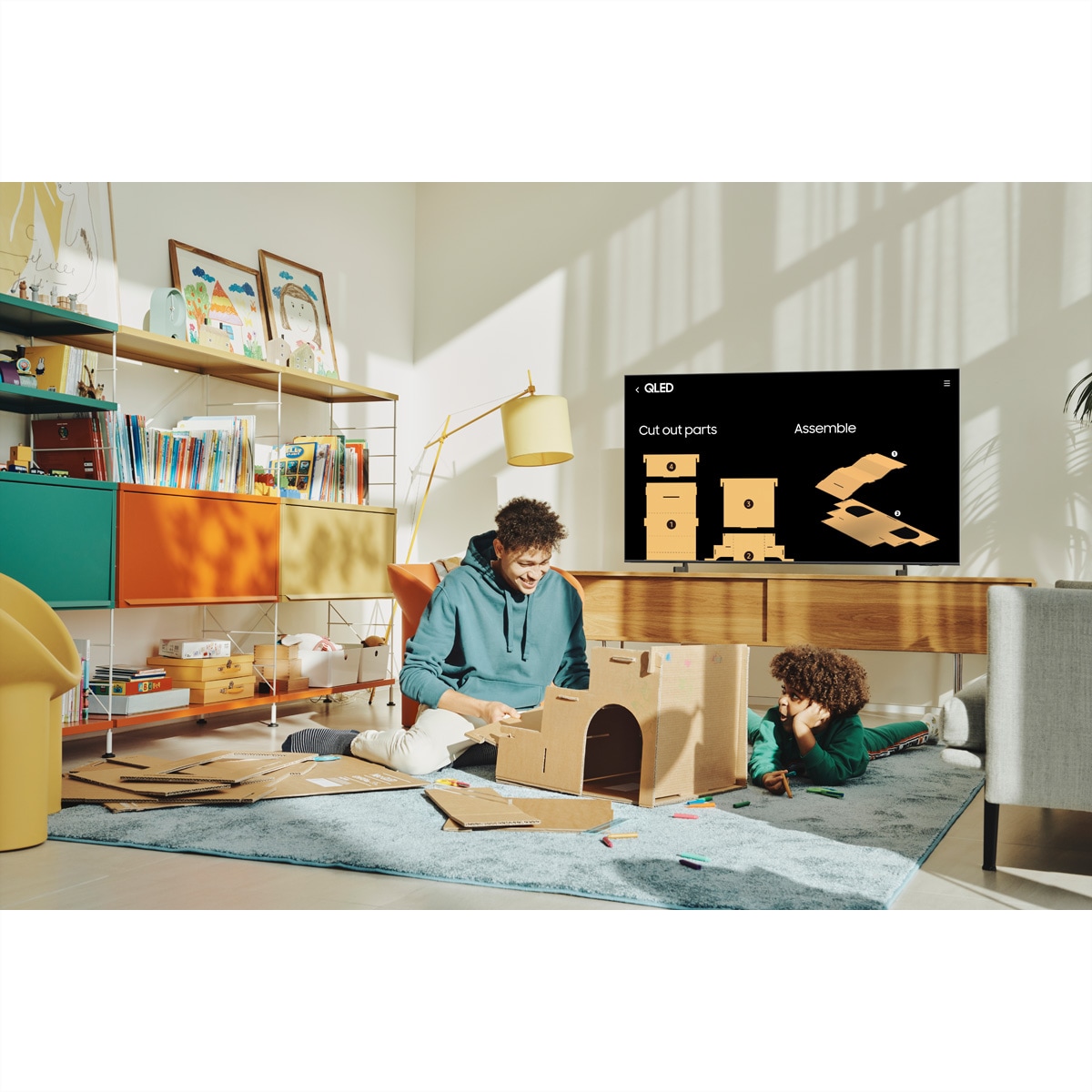 Samsung LED-Fernseher »QE55Q60BAUXXN«