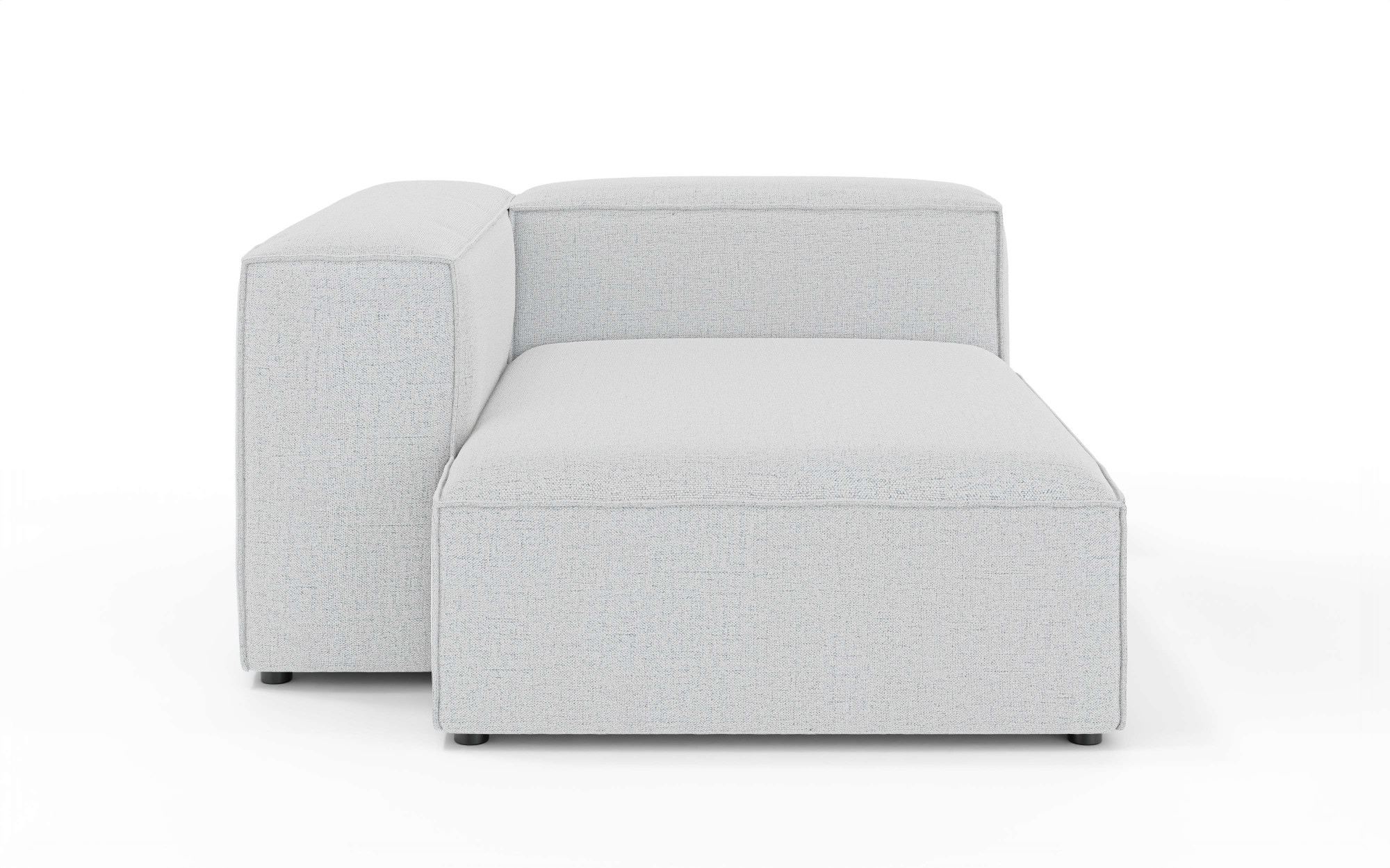 INOSIGN Ottomane »XL HAILY links/rechts bestellbar, extra tief, Masse B/T/H: 130/160/72cm« als Modul oder separat verwendbar, für individuelle Zusammenstellung