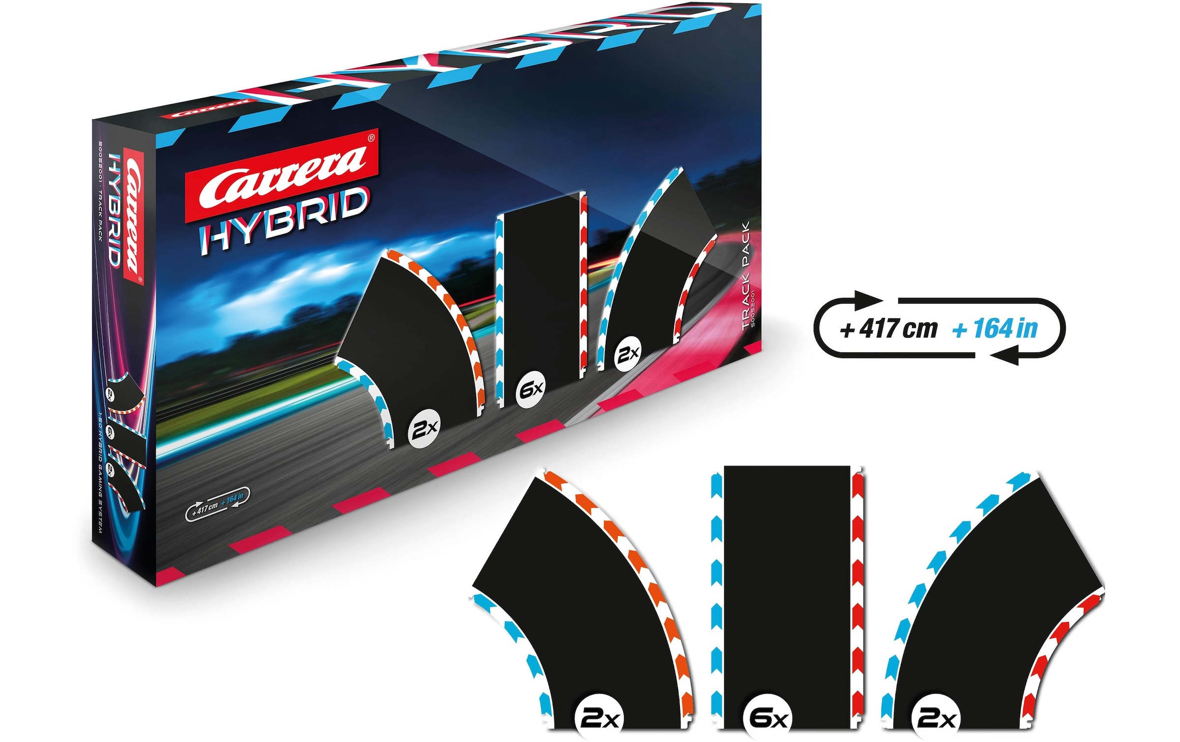 Carrera® Autorennbahn »Hybrid Track Pack 1«