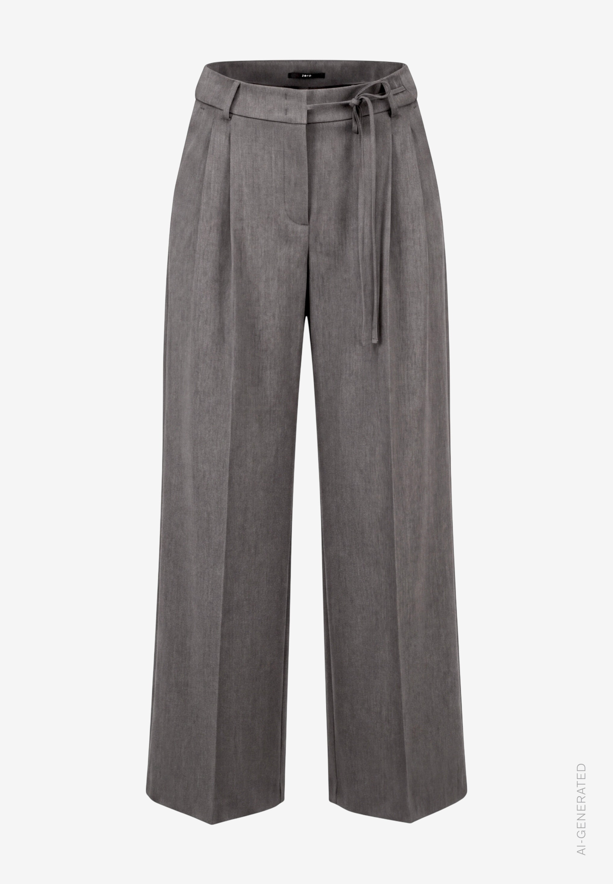 Zero Bundfaltenhose  Marlene-Hose / Straight Fit / mit Stretch und Viskose
