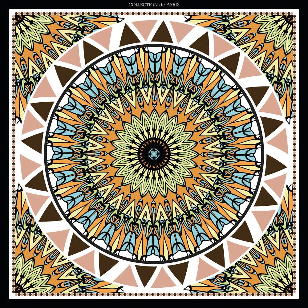 queence Dekokissen ""Mandala"," Kissenhülle ohne Füllung, 1 Stück