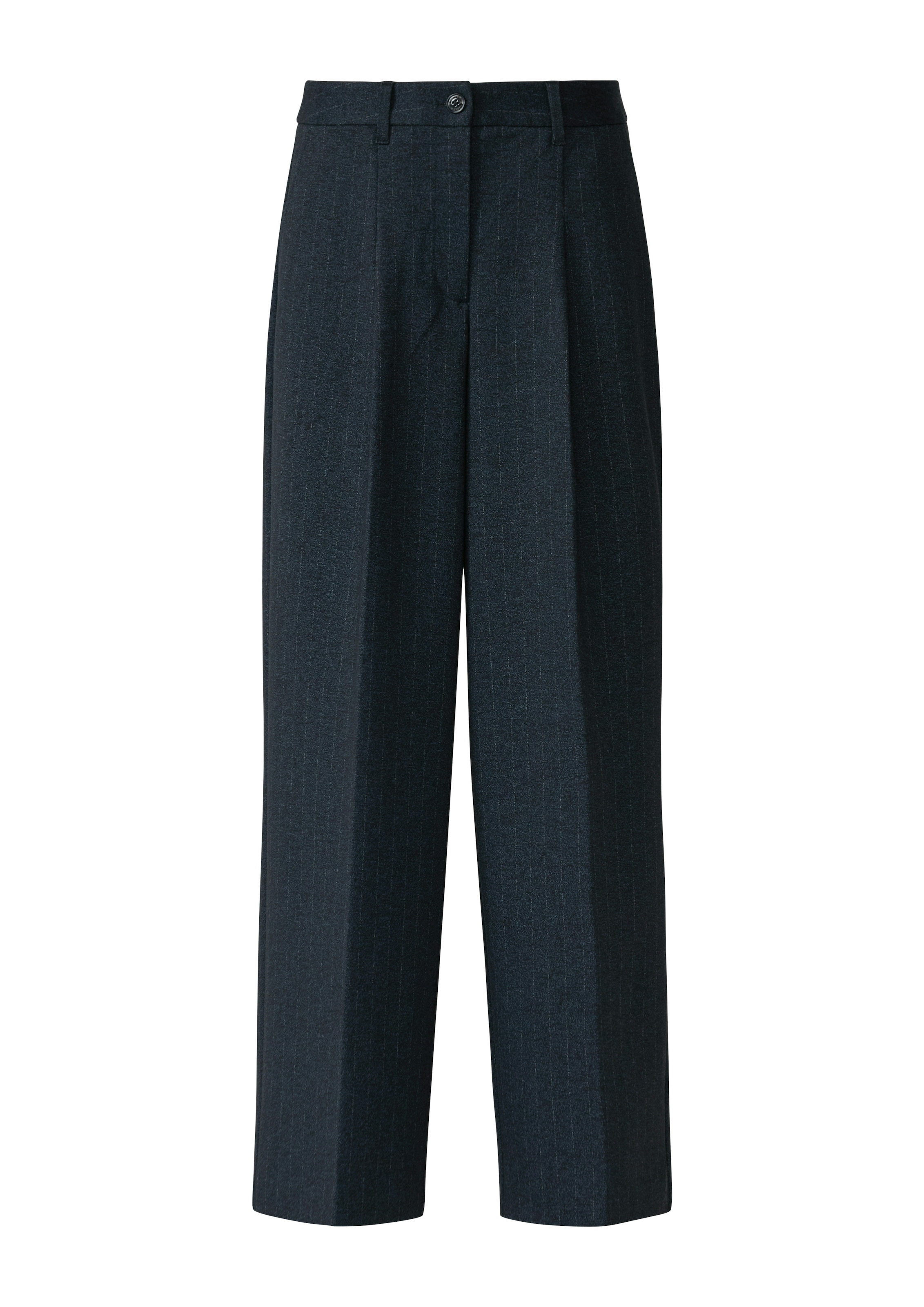 s.Oliver Pantalon à pinces  aspect rayures fines