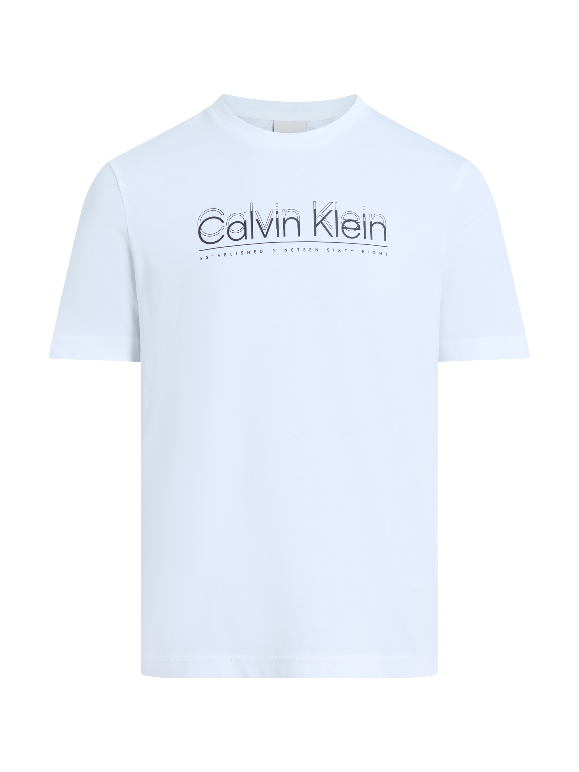 Calvin Klein T-Shirt »CP-DOUBLE LOGO T-SHIRT«, mit grossem Logoschriftzug