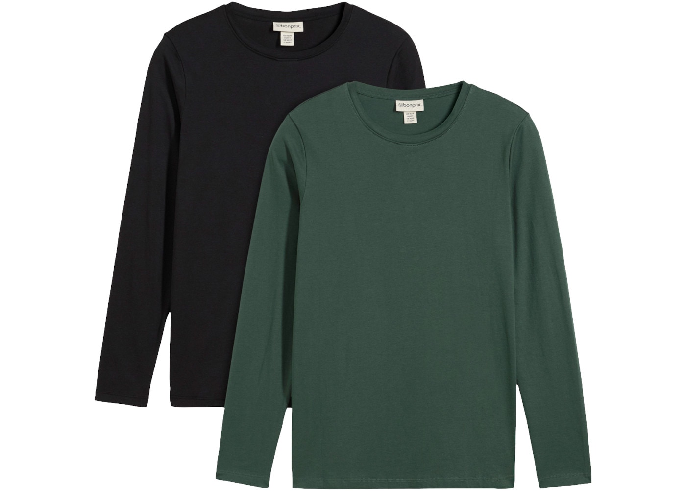 Image of bonprix Umstandsshirt Packung, im Doppelpack, aus Jersey, lässig geschnitten