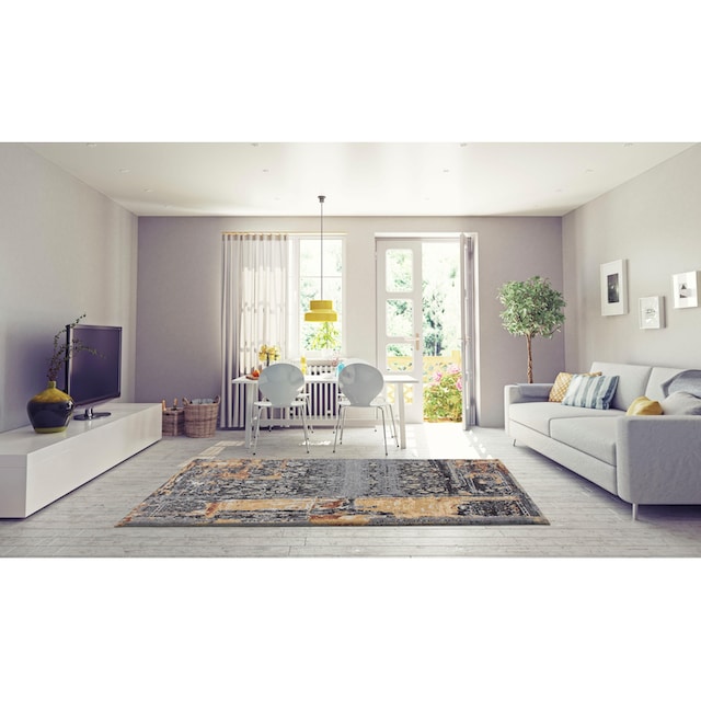 Home affaire Teppich »Cara«, rechteckig, Vintage Design, Wohnzimmer kaufen