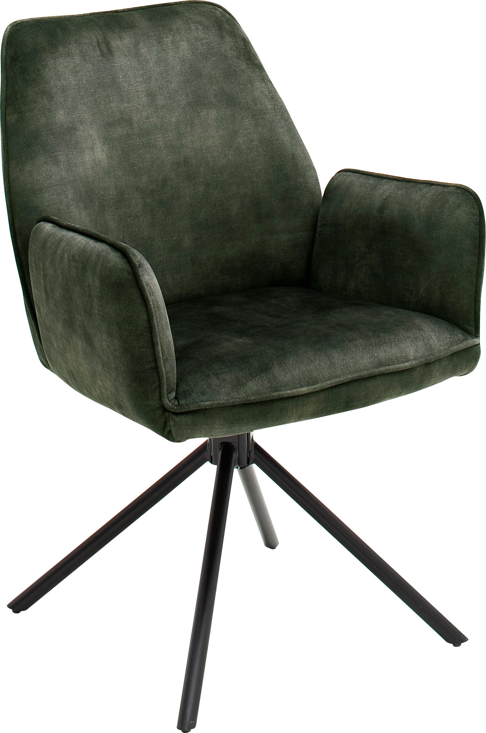 jetzt Kg Stuhl furniture Keder, 120 (Set), belastbar mit 2 mit kaufen St., Vintage »Ottawa Vintage, Veloursoptik Armlehne«, MCA bis Esszimmerstuhl