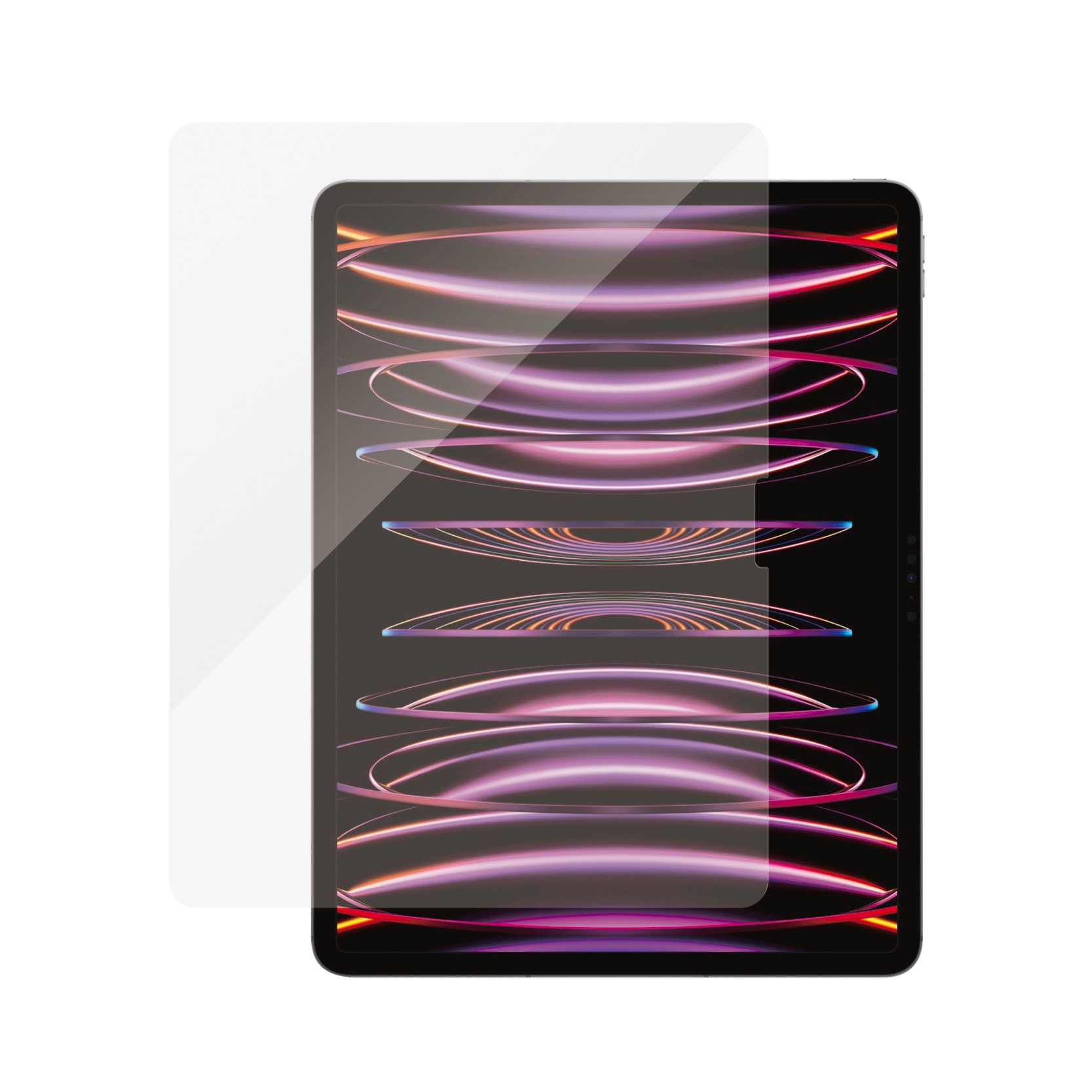 PanzerGlass Displayschutzglas »Ultra Wide Fit Screen Protector«, für Apple iPad Air-Apple iPad Pro 12.9 2024, Displayschutzfolie, Schutzfolie, Bildschirmschutz, kratz- & stossfest