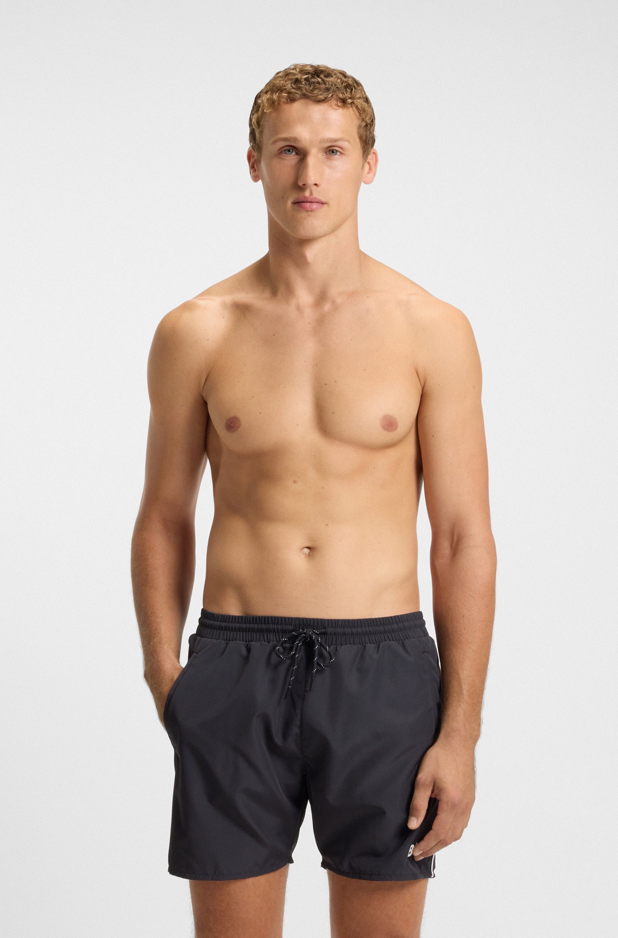 BOSS Short de bain »Starfish« mit Kontraststreifen