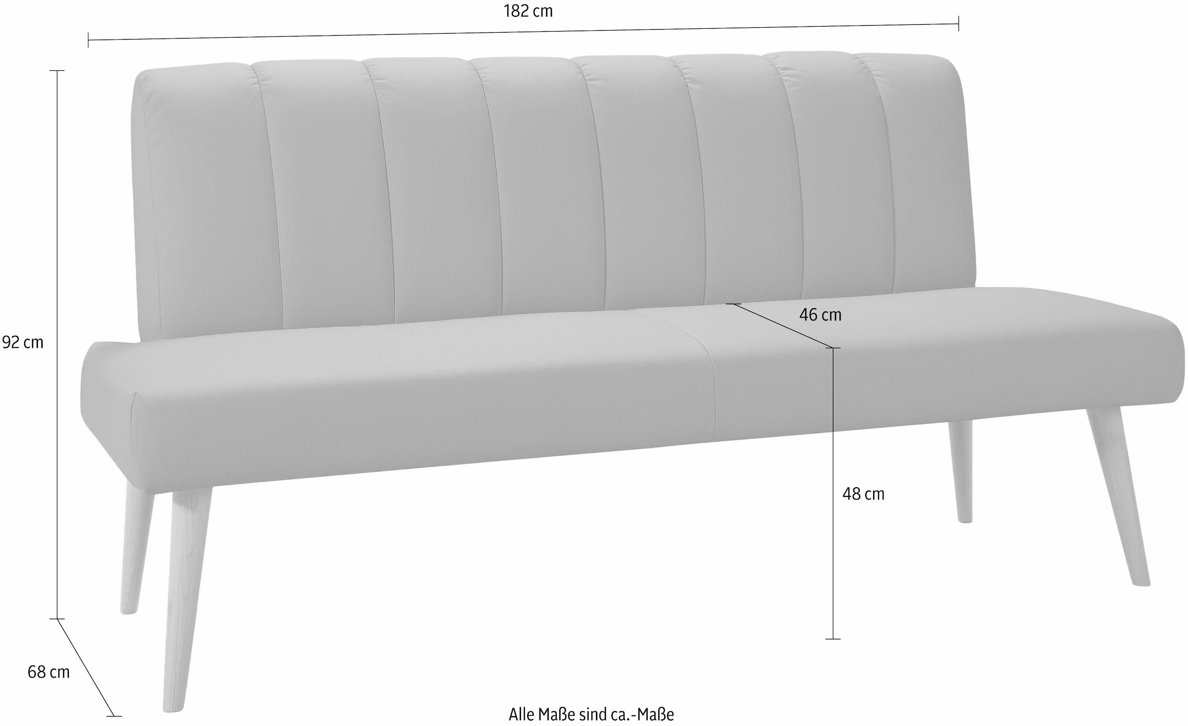 exxpo - sofa fashion Sitzbank »Costa«, Frei im Raum stellbar