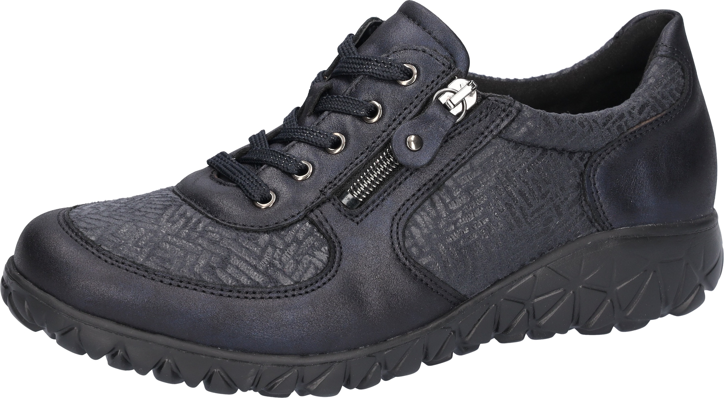 Waldläufer Sneaker »HAVY-Soft«, Freizeitschuh, Halbschuh, Schnürschuh in Komfortweite H (=sehr weit)