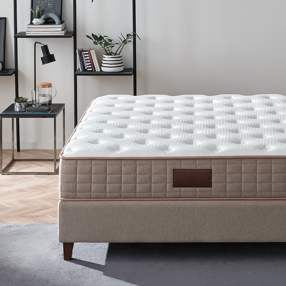 Yatas Bedding Taschenfederkernmatratze »Majestät Premium«, 30 cm hoch, 416 Federn, (1 St.), Matratze in 90x200 cm, 140x200 cm und weiteren Grössen