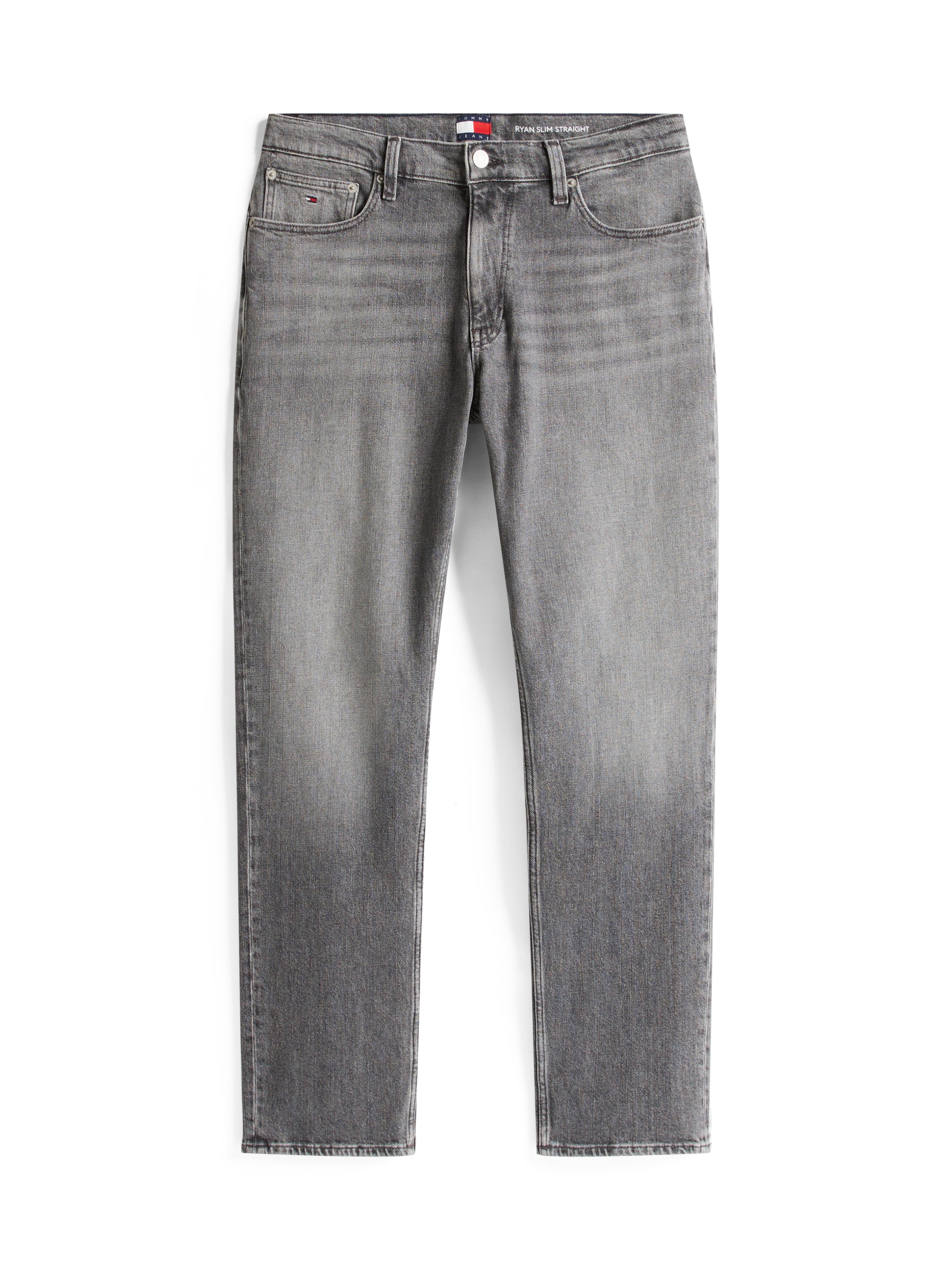 Tommy Jeans Slim-fit-Jeans »Ryan Regular Slim Straight«, Slim‑Straight‑Jeans aus hochwertigem Denim regulärer Leibhöhe