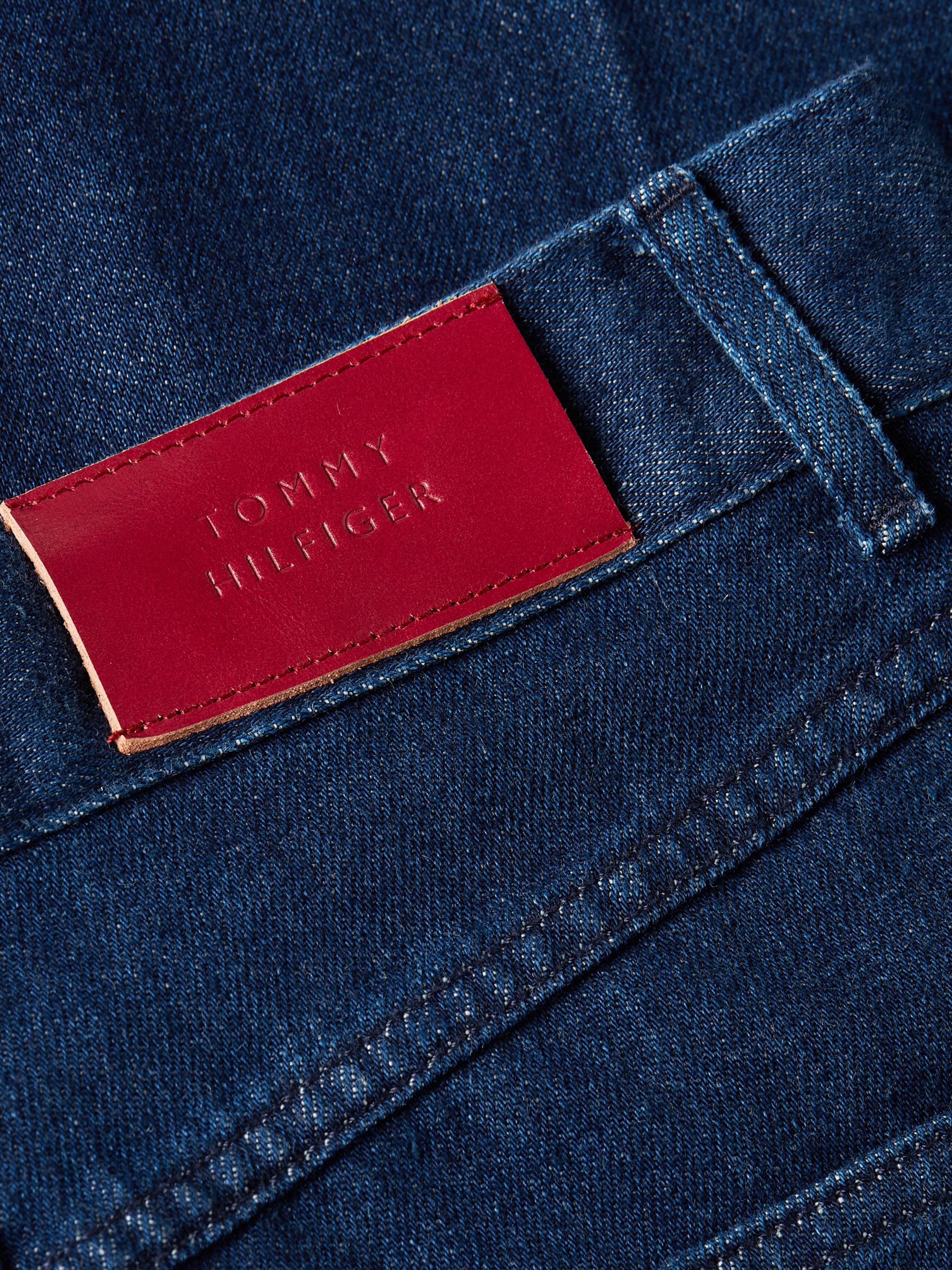 Tommy Hilfiger Weite Jeans »PLEATED WIDE LEG HW NALA«, mit Tommy Hilfiger Logo-Badge