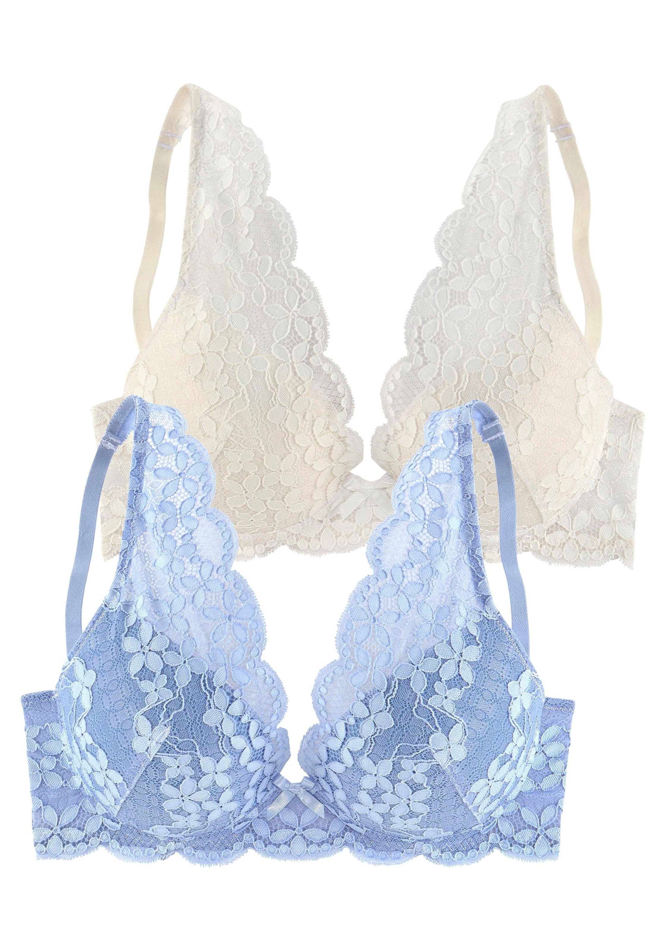 petite fleur Push-up-BH, in High Apex Schnittform, Dessous