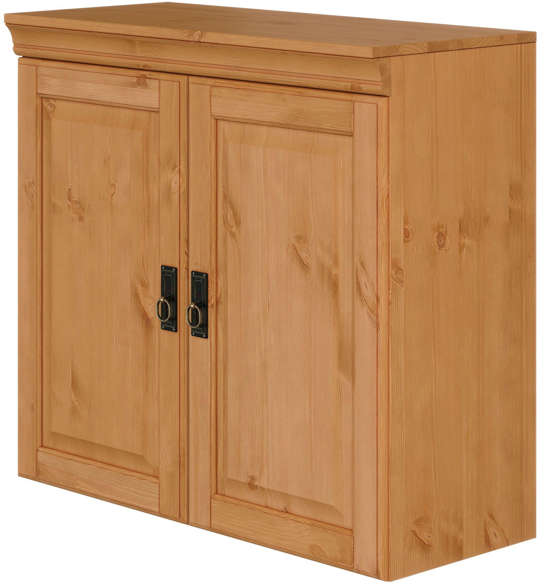 GOODproduct Armoire suspendue »Rügen« Breite 80 cm, Kiefer massiv, 2 Türen, 1 Einlegeboden