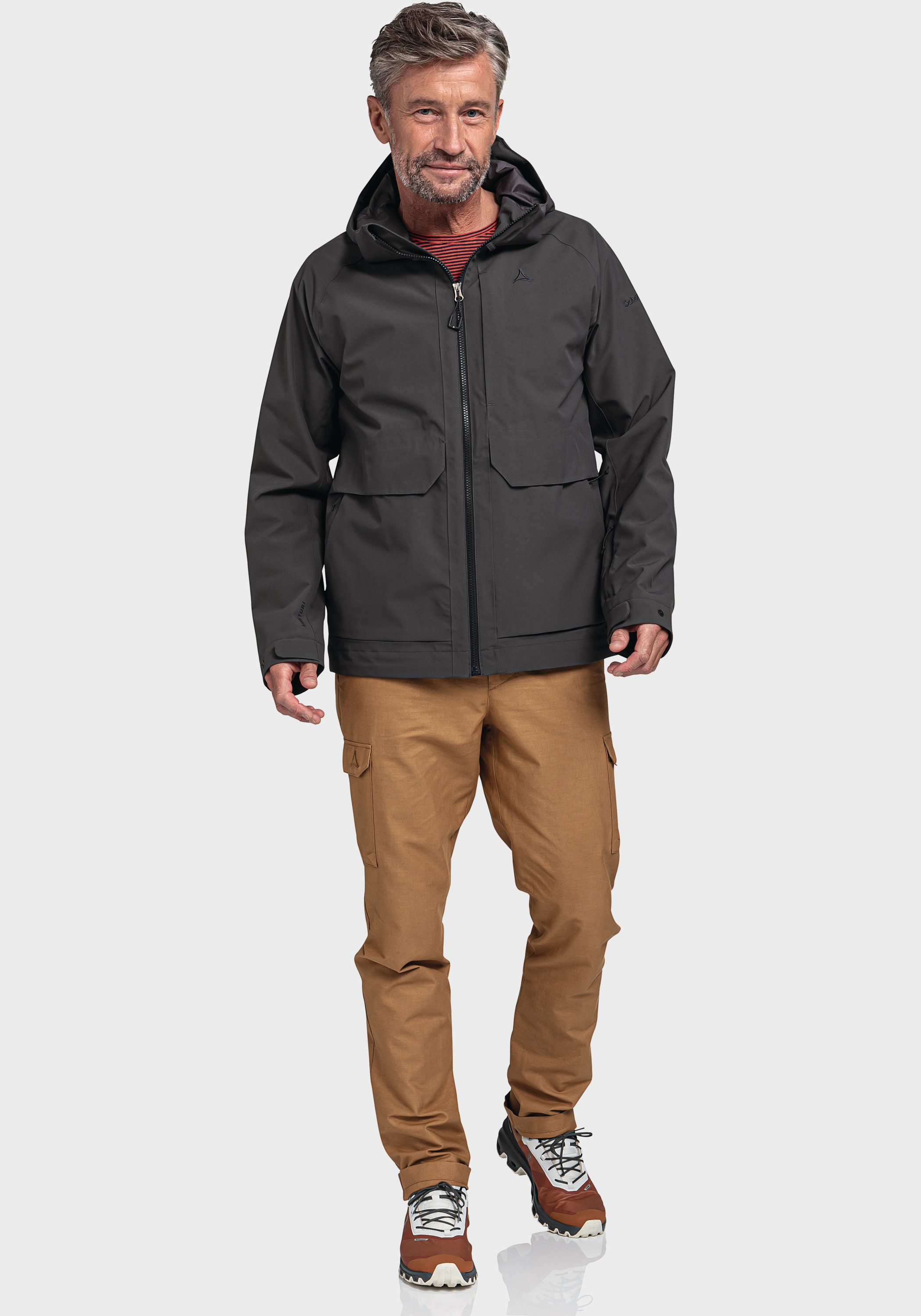 Schöffel Outdoorjacke »Jacket Lausanne M«, mit Kapuze