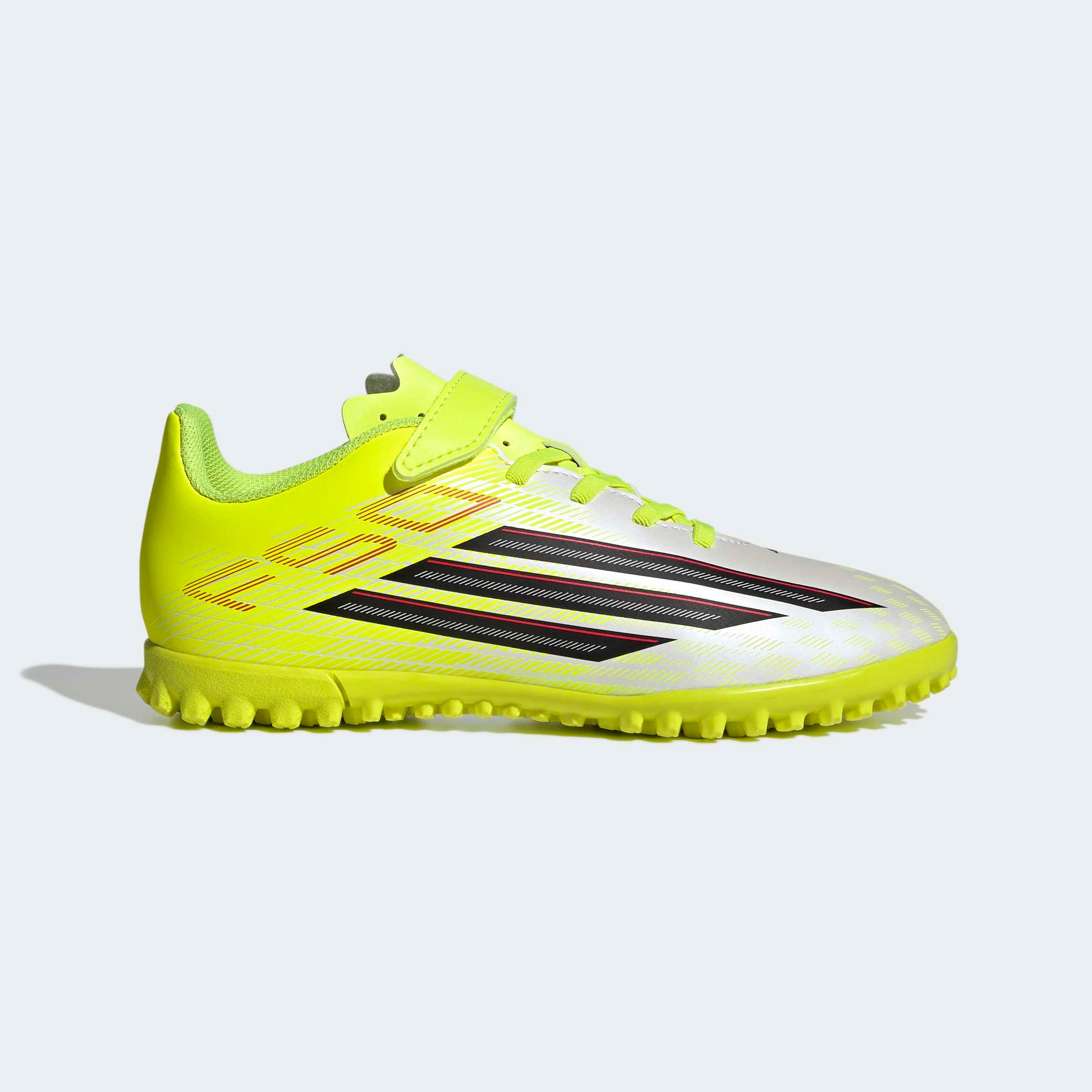 adidas Performance Chaussure de football »F50 CLUB KLETTVERSCHLUSS TURF KIDS«  für Kunstrasen, Hart- und Aschenplätze, für Kinder & Jugendliche