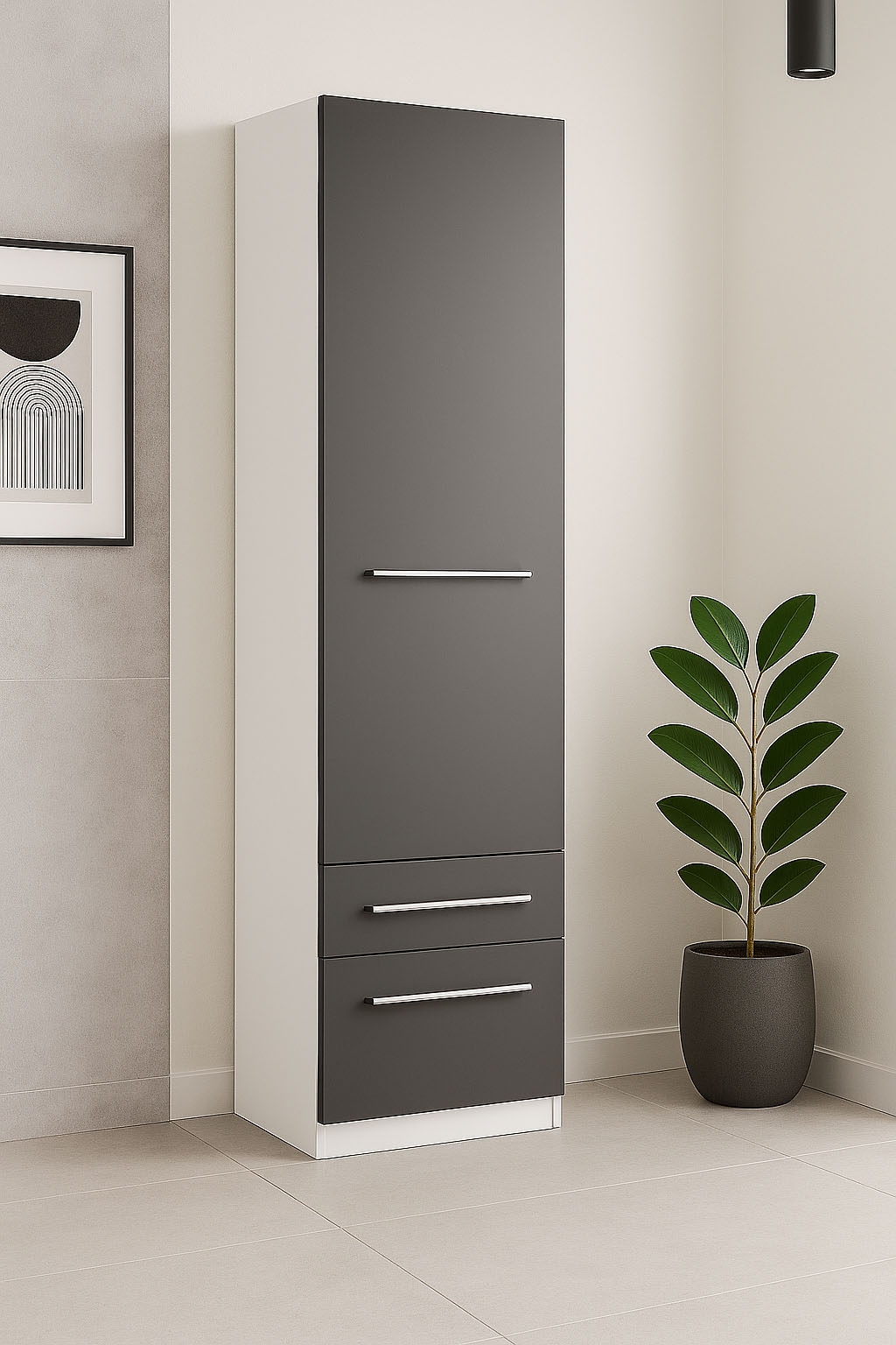 priess Armoires à vêtements »Schrank Garderobe Wäscheschrank Barcelona in 5 Breiten« viel Stauraum, geräumige Schubkästen, mit Spiegel, MADE IN GERMANY
